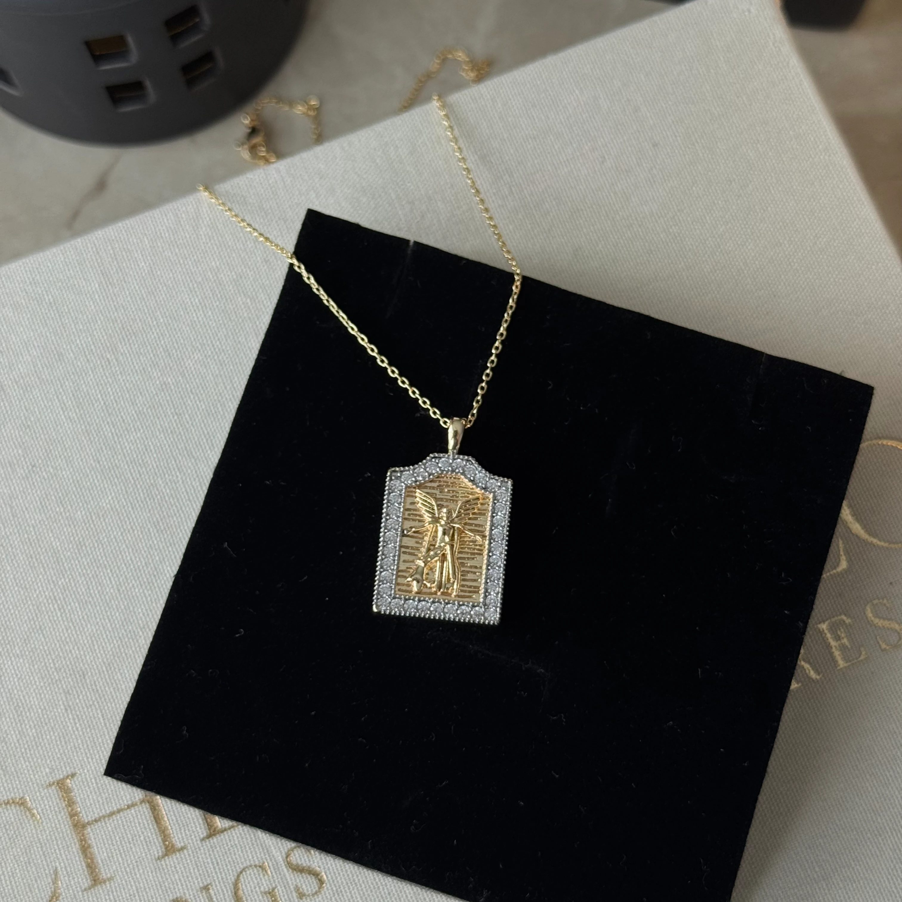 Çelik Mix Angel Kolye