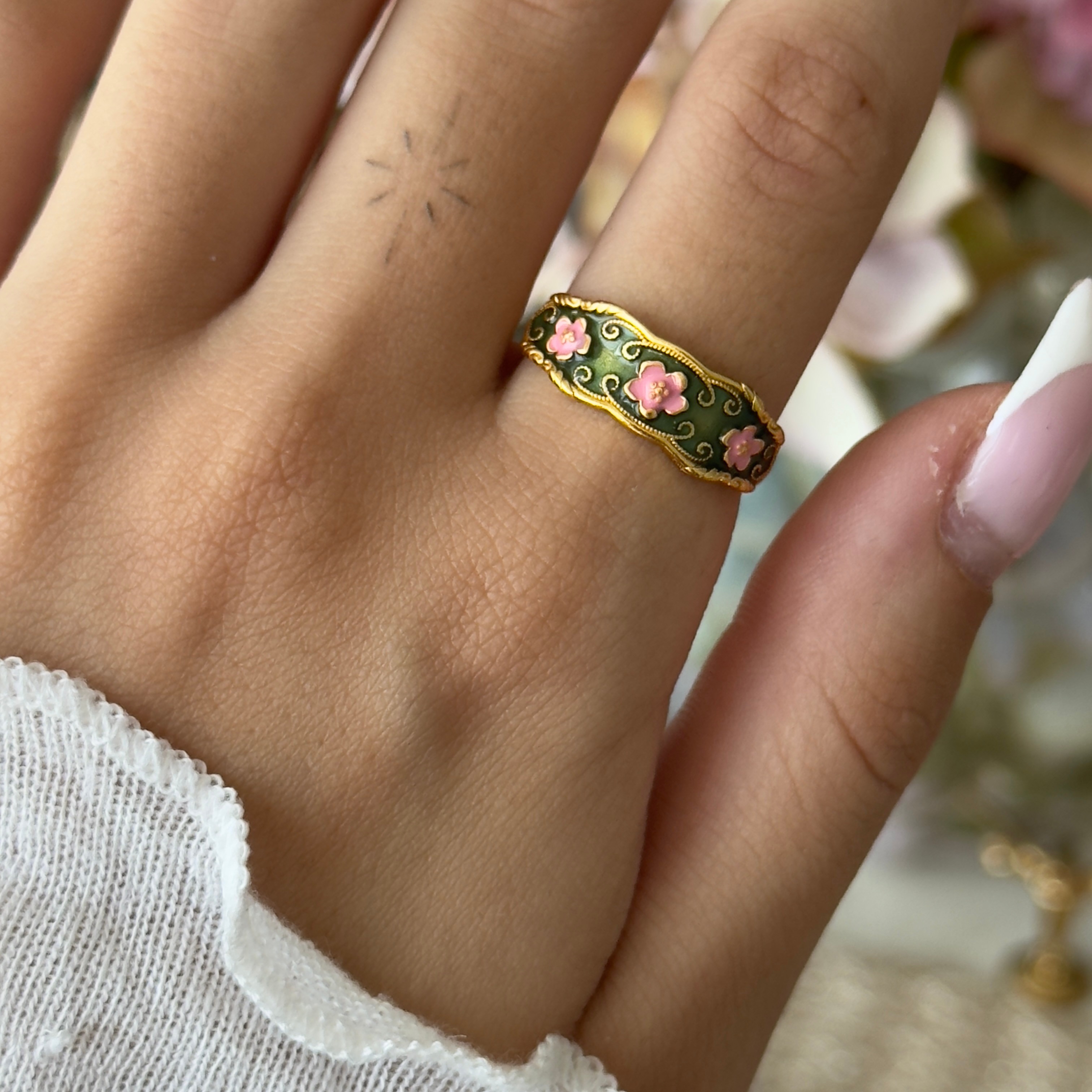 Floral Yüzük
