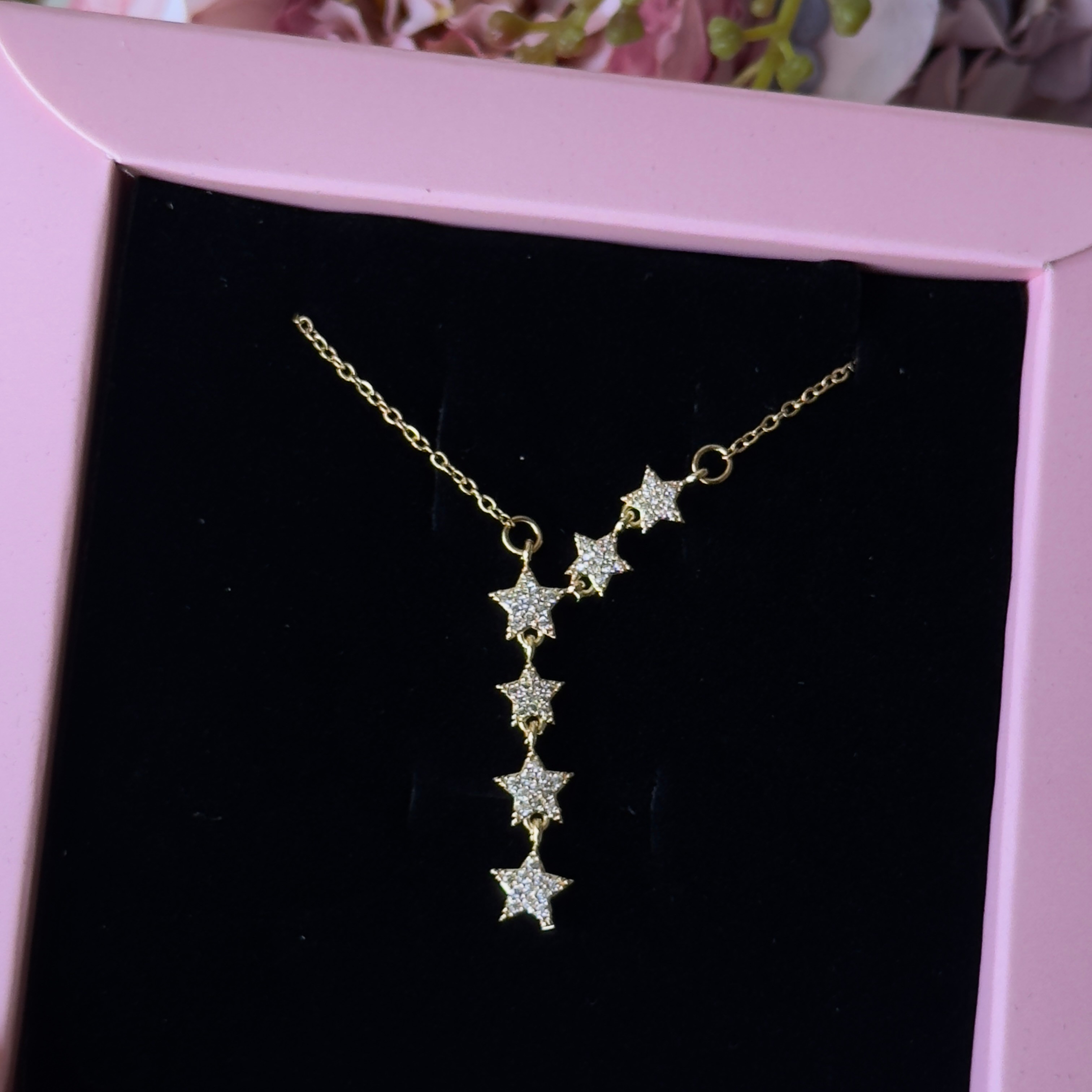 Çelik Stars Kolye