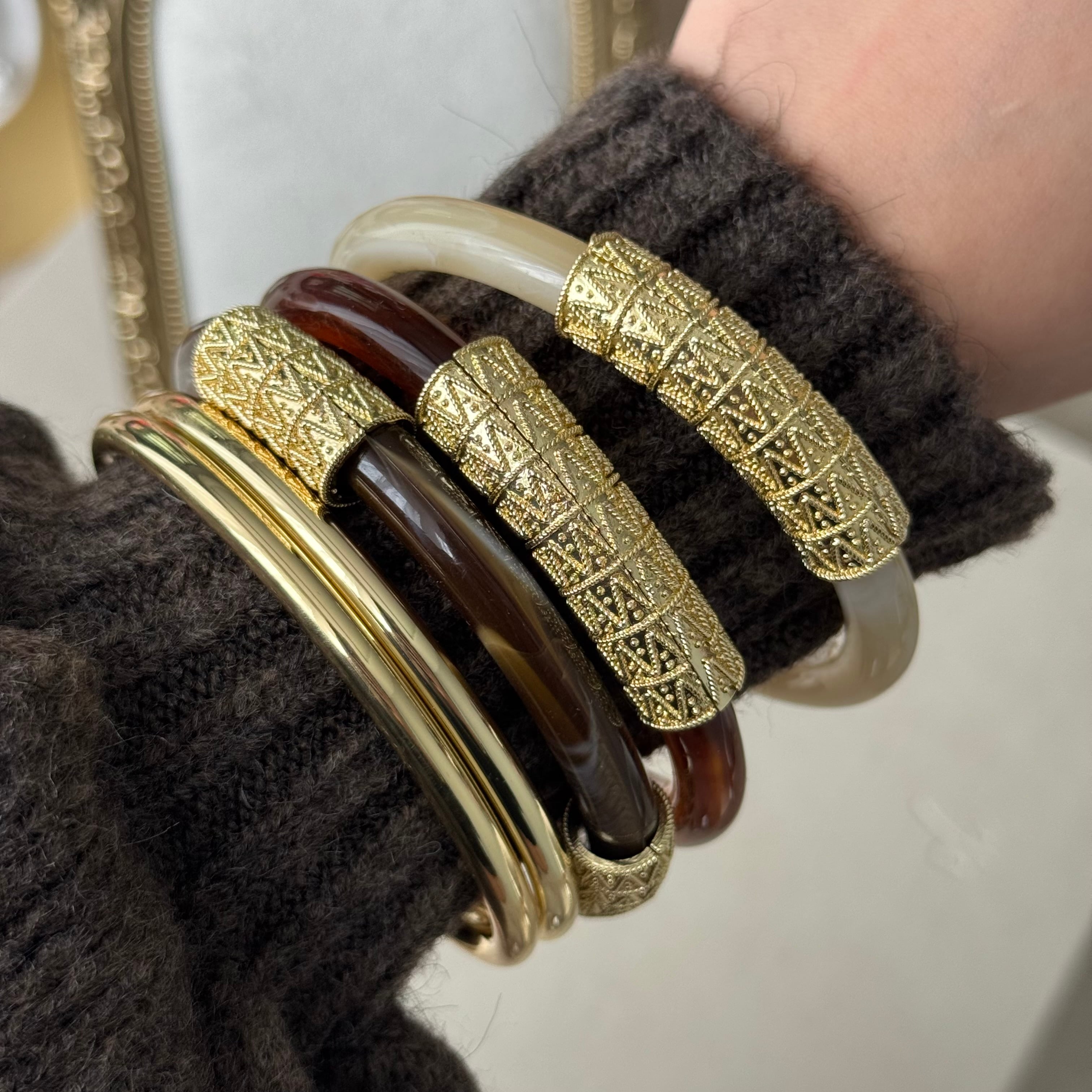 Gold Kemik Set