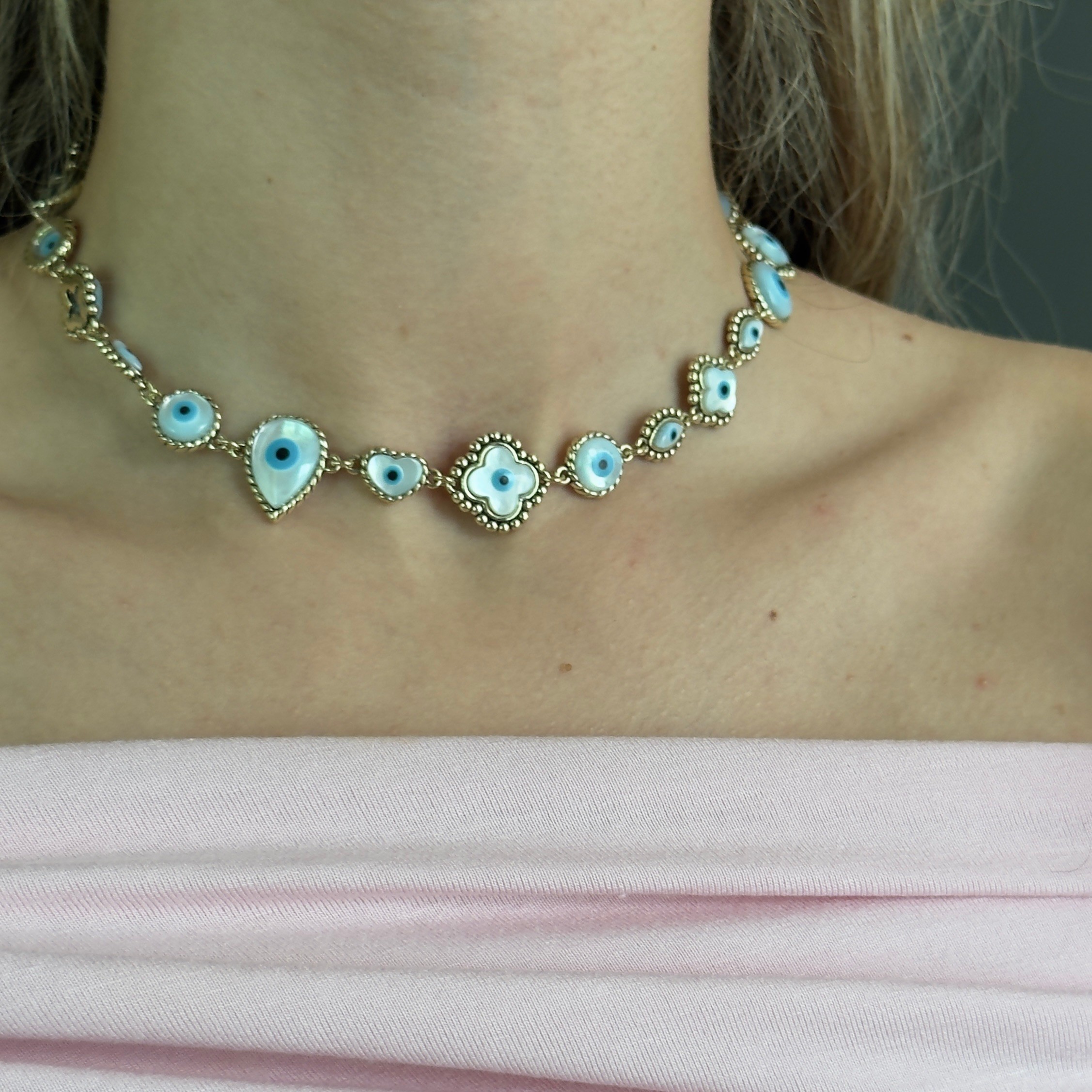 VIP Nazar Choker Kolye