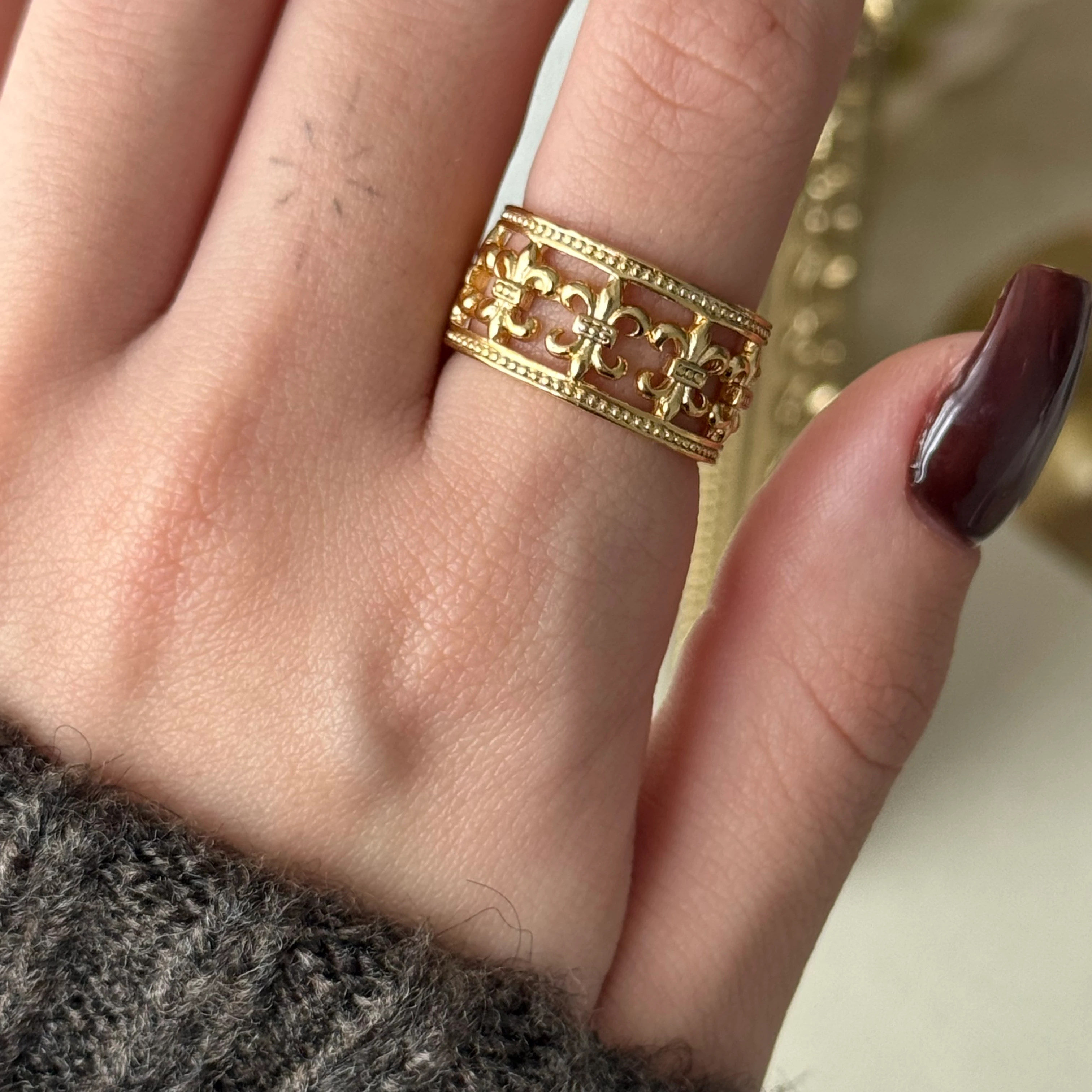 Fransız Lalesi Yüzük