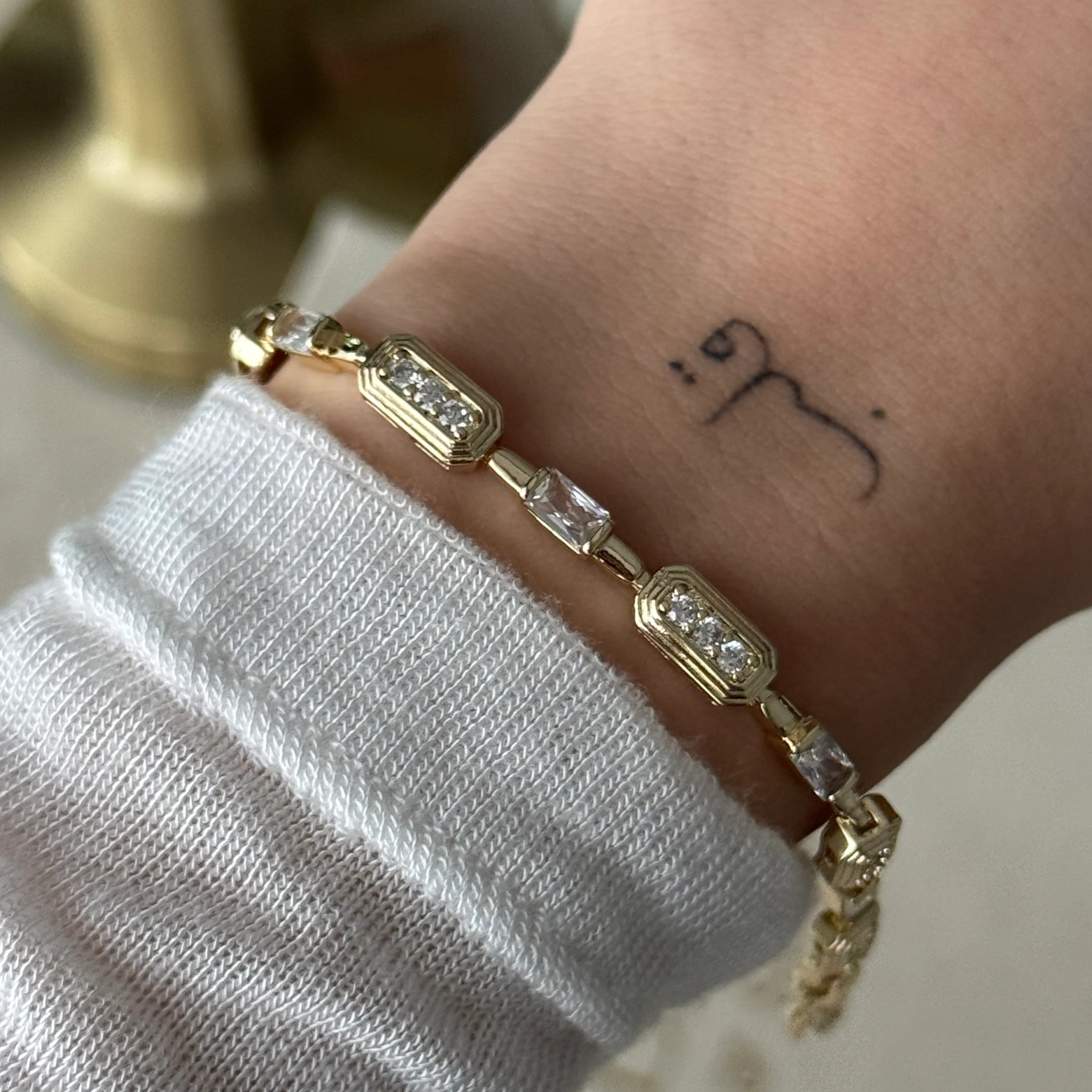 Vintage Desen Bileklik