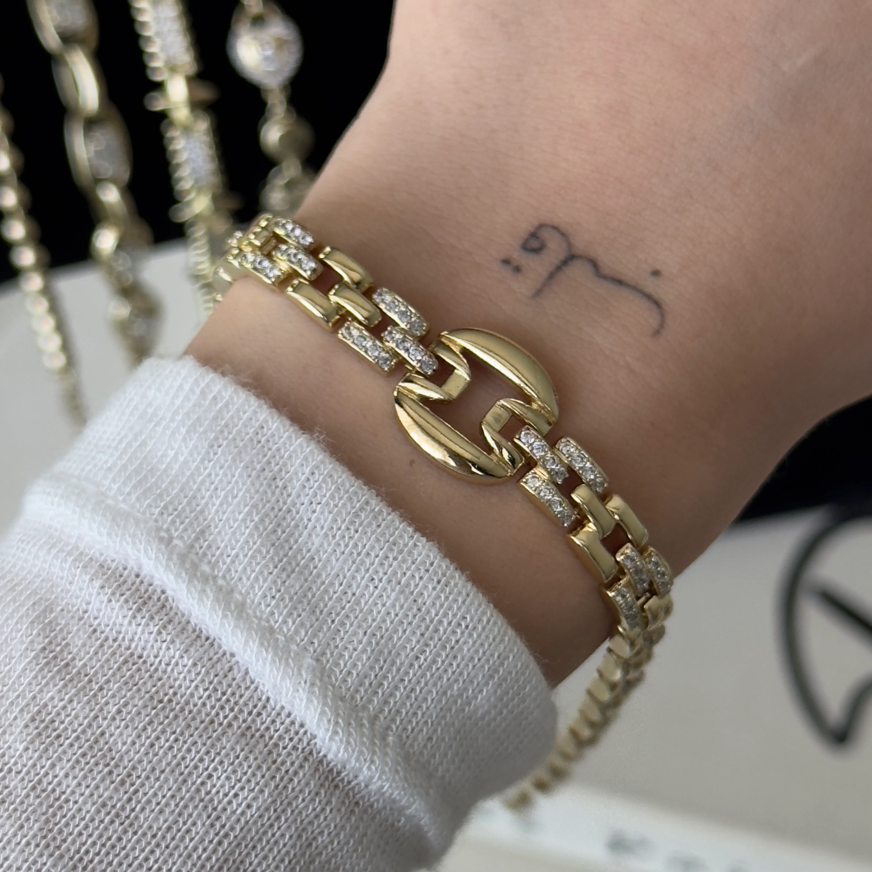 Xuping Zincir Bileklik