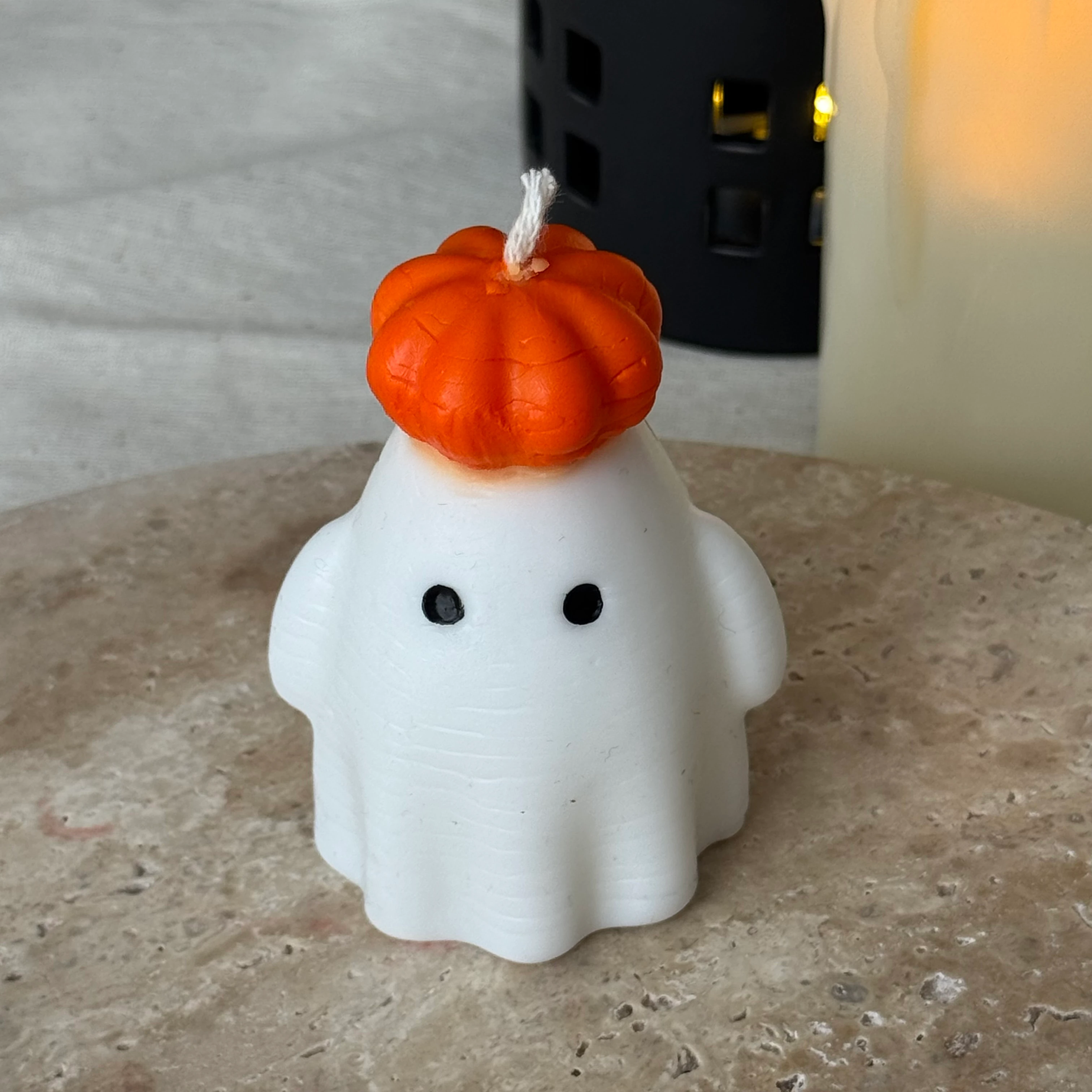 Pumpkin Head Ghost Mum