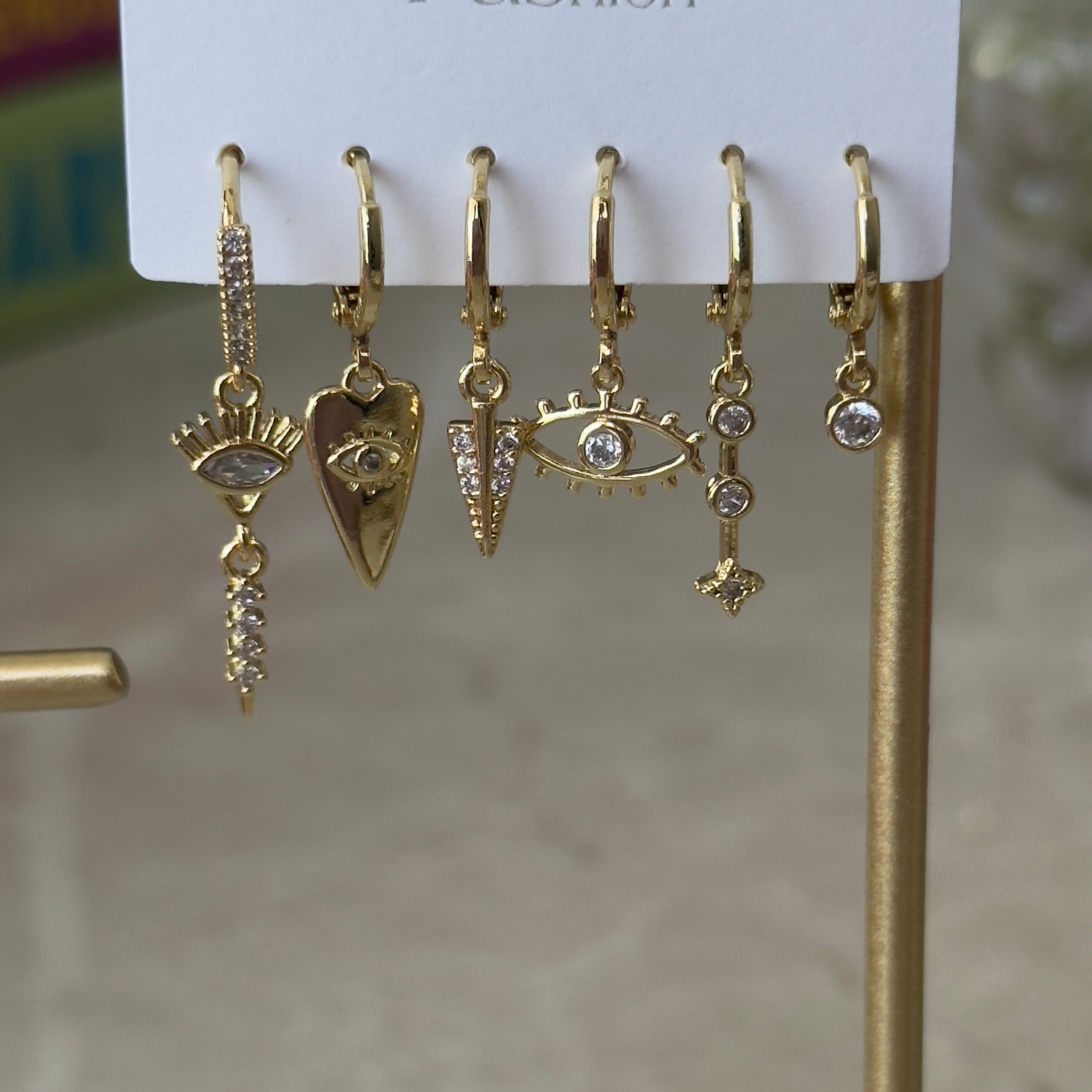 6’lı Set Küpe