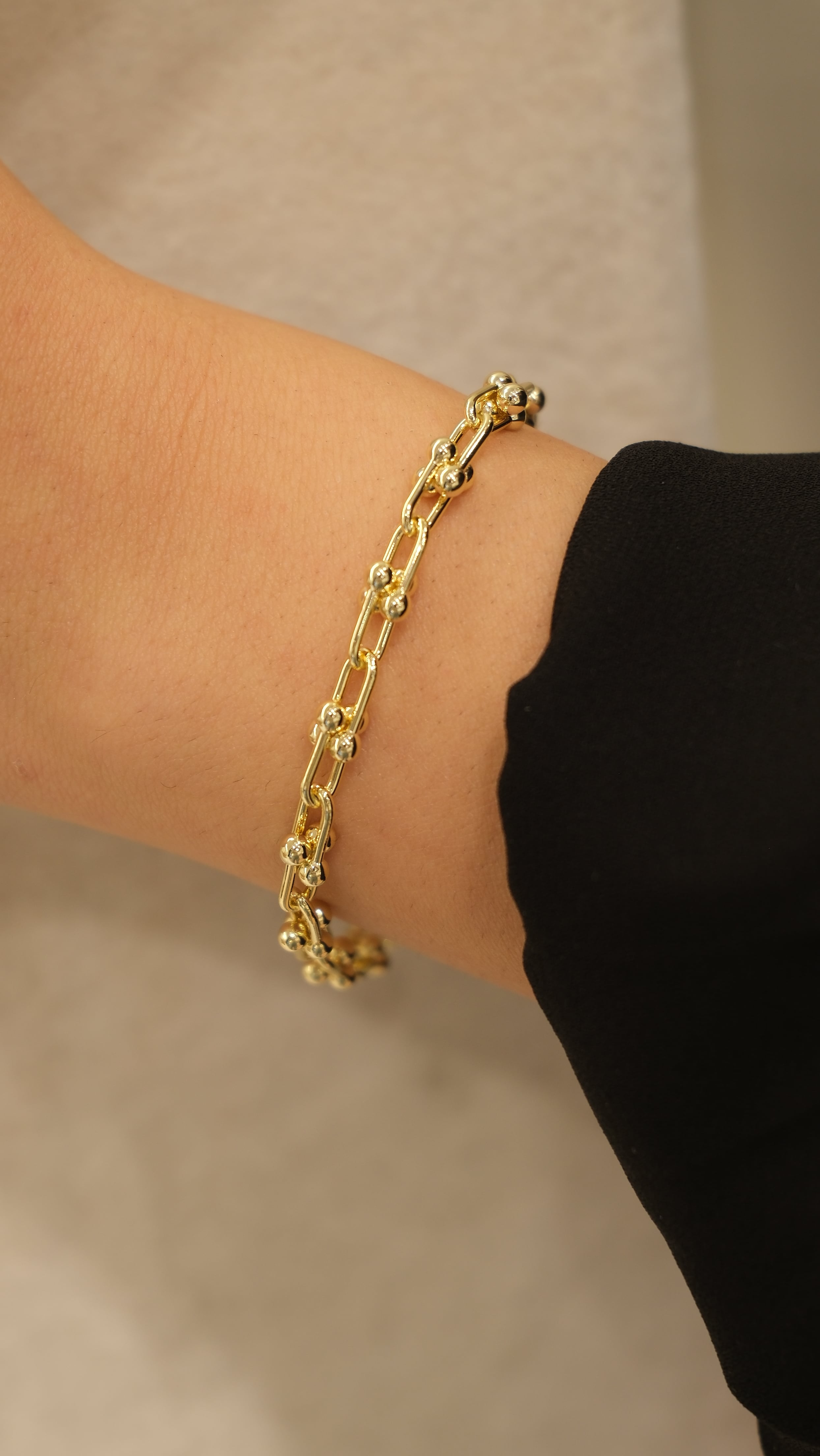 Gold 14k XP İnce Tiff Model Bileklik