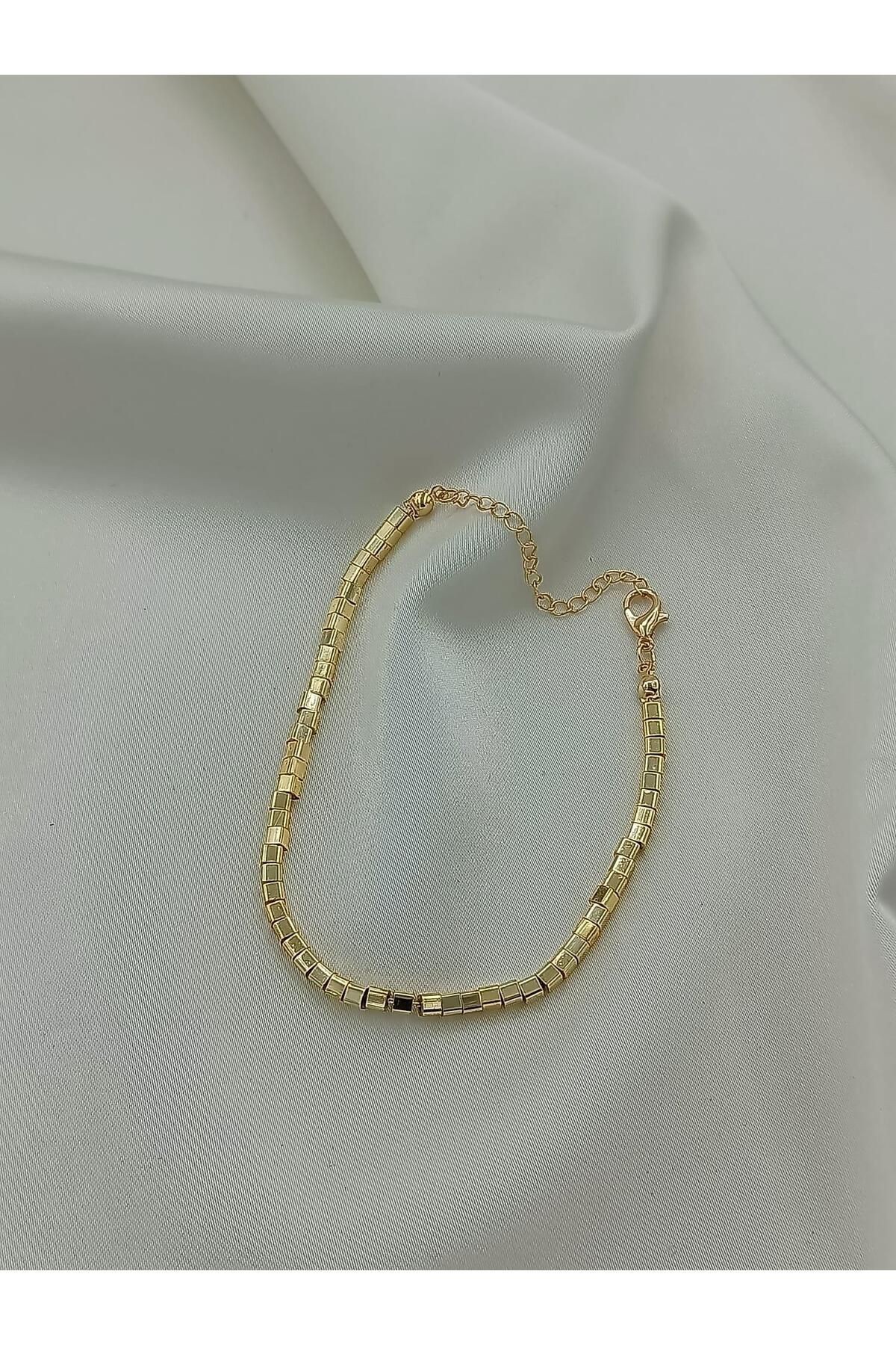 Gold Küp Plaka Pirinç Kaplama Halhal