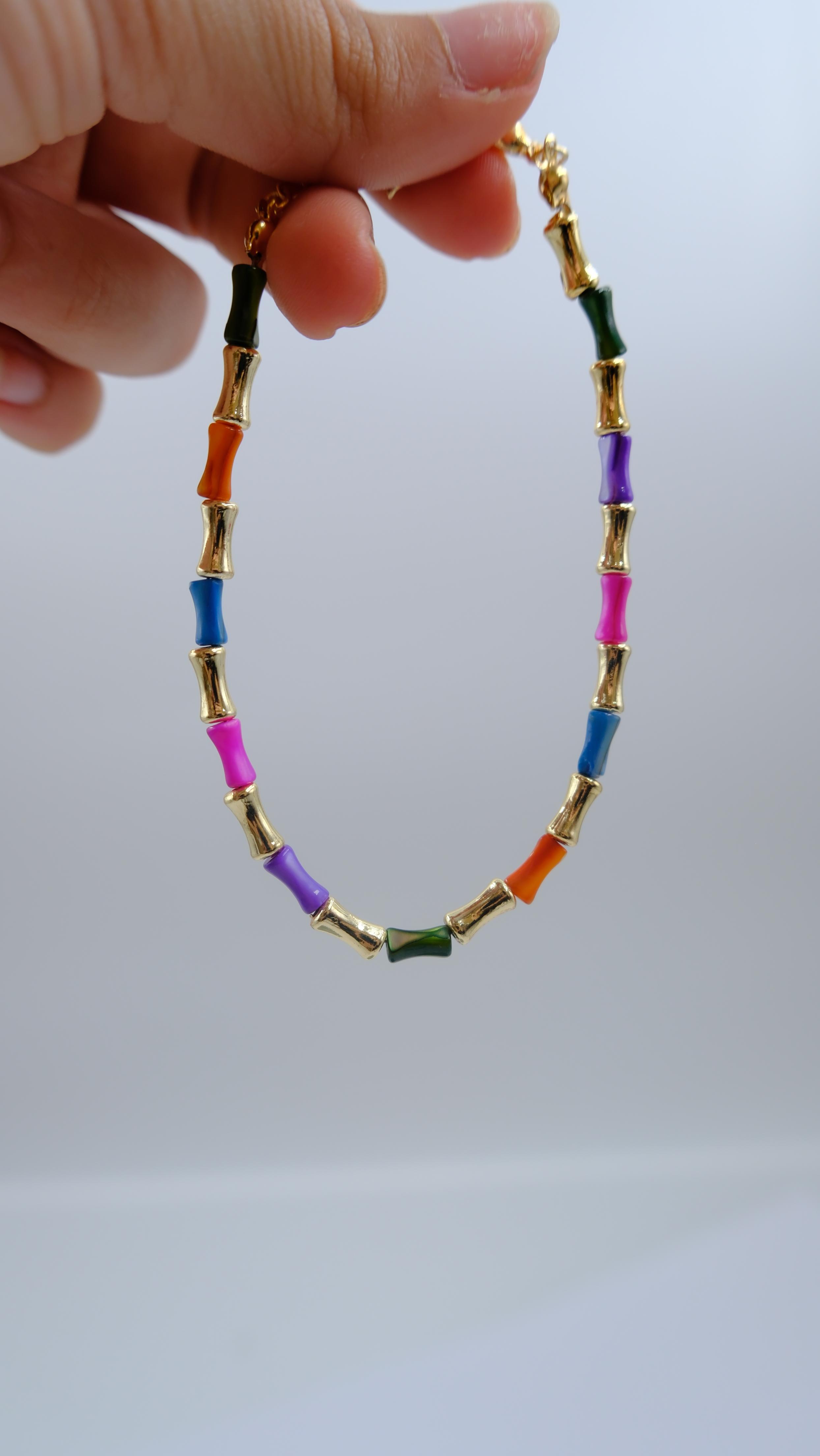 Gold Boru Plaka Rainbow Halhal
