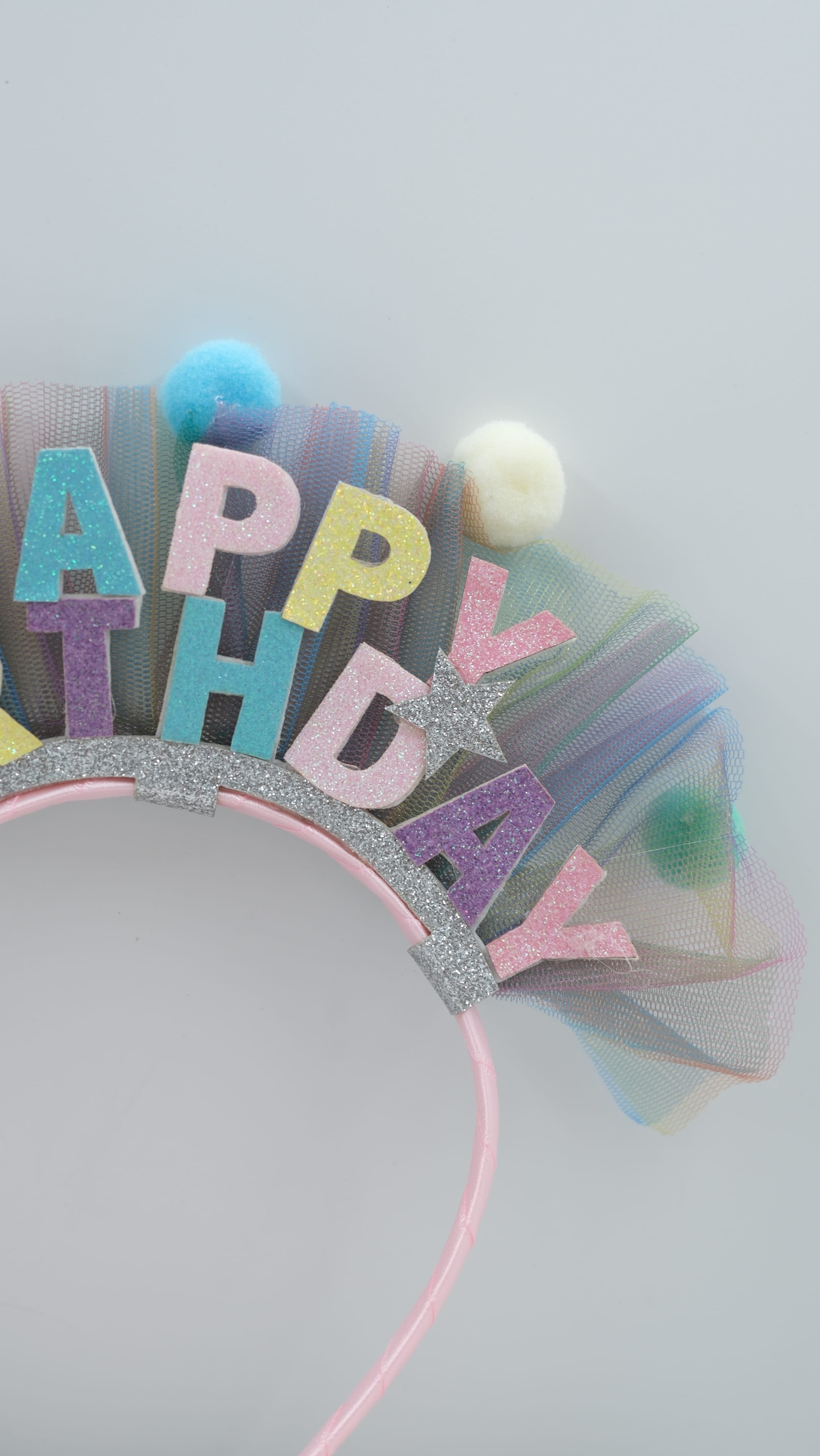 Happy Birthday Kız Çocuk Doğum Günü Tacı