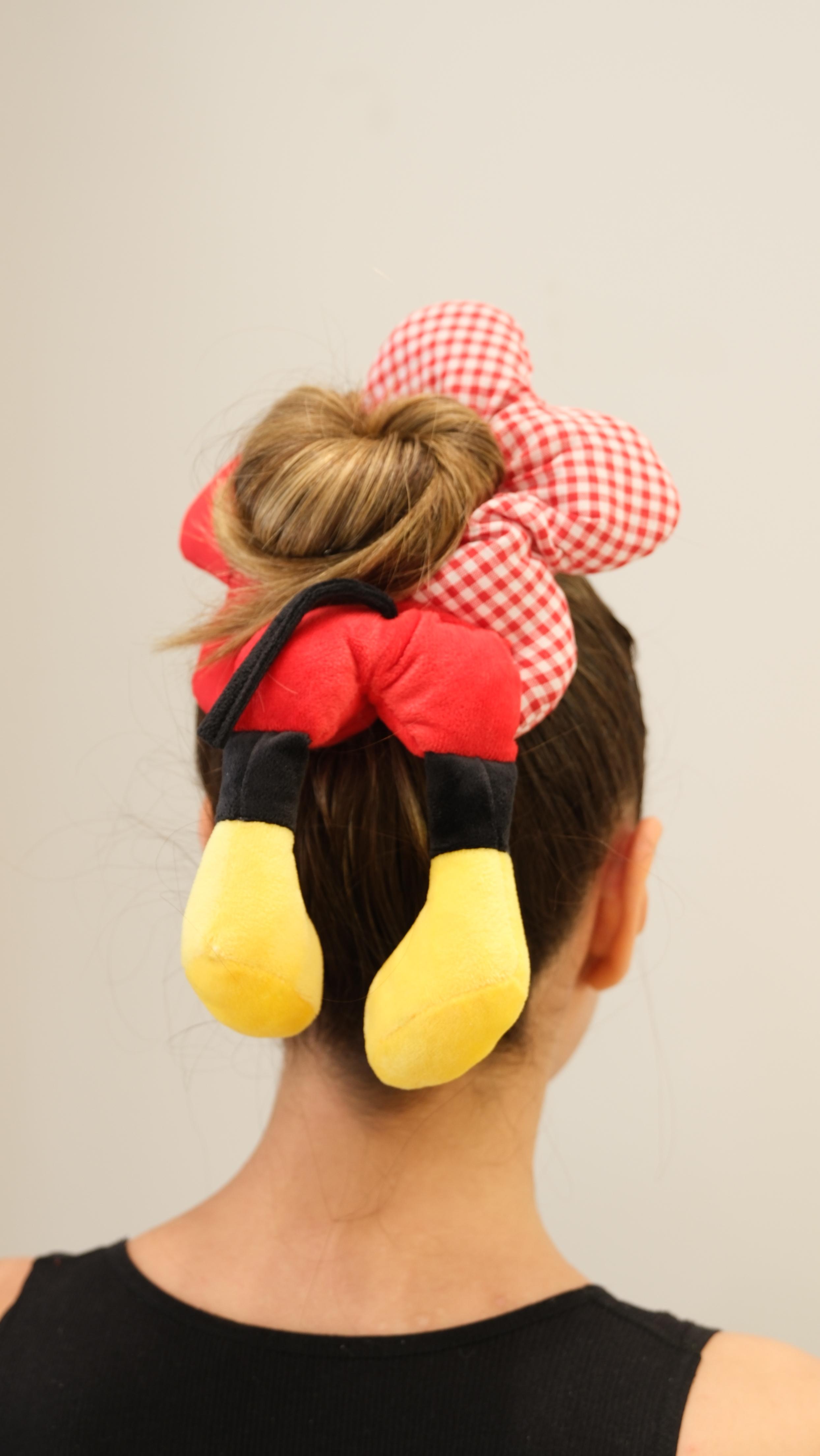 Renkli Pofuduk Mickey Lastik Toka - 2