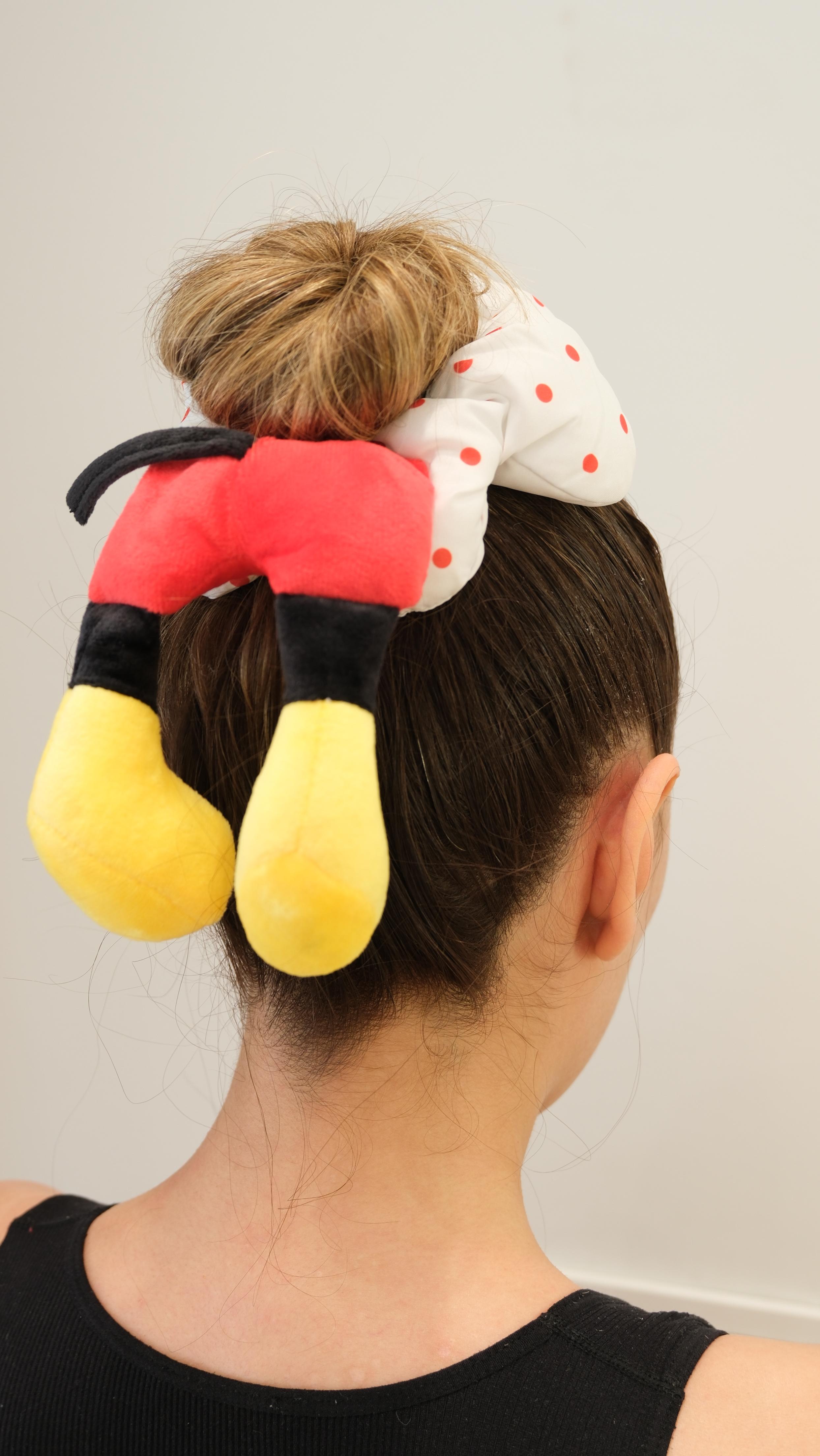 Renkli Pofuduk Mickey Lastik Toka - 4