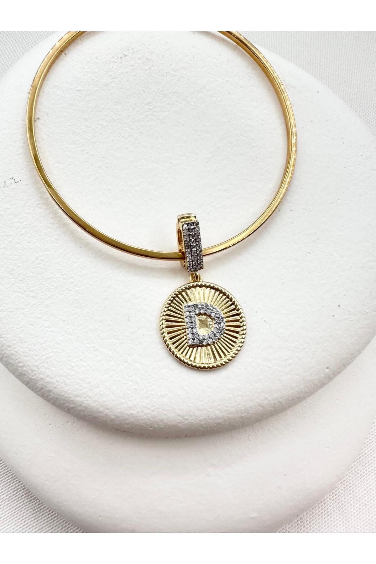Gold D Harf  Kolye Charm