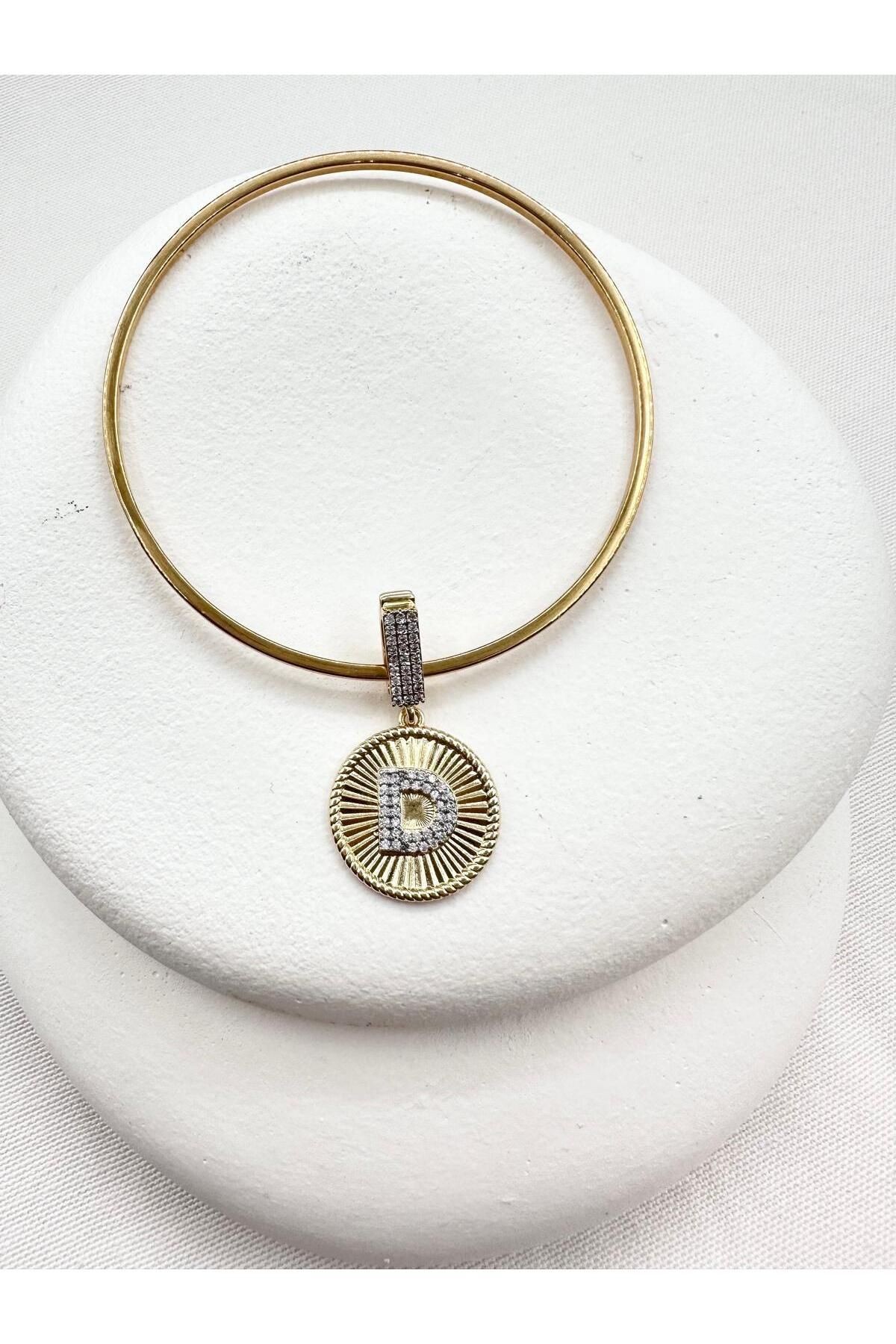 Gold D Harf  Kolye Charm