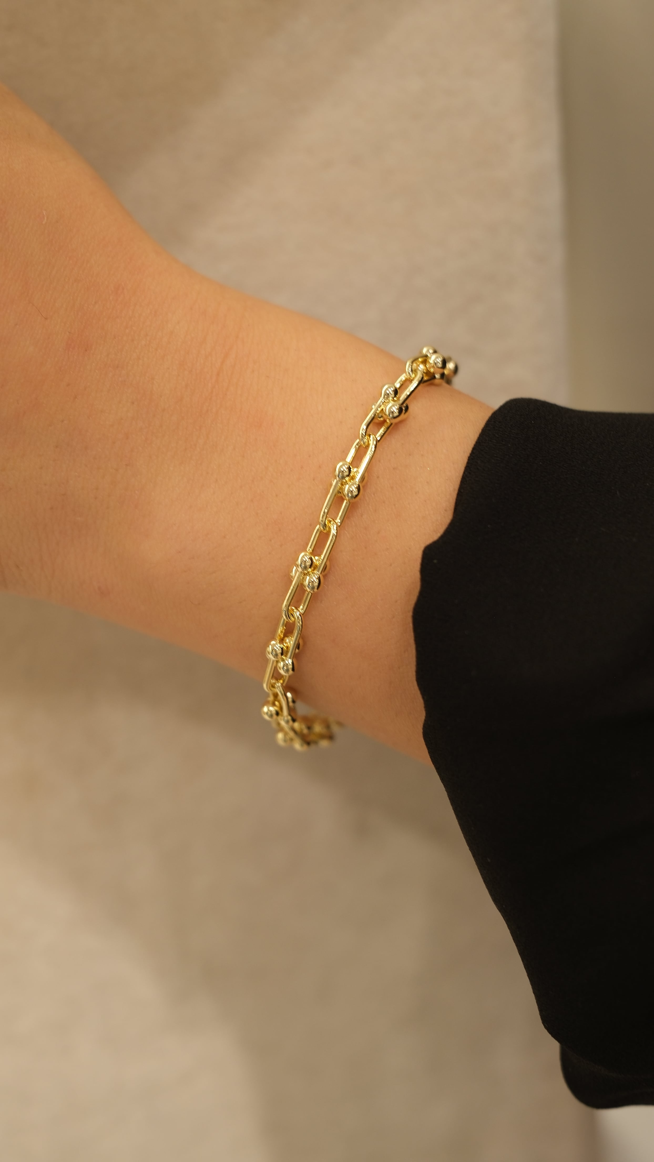 Gold 14k XP İnce Tiff Model Bileklik