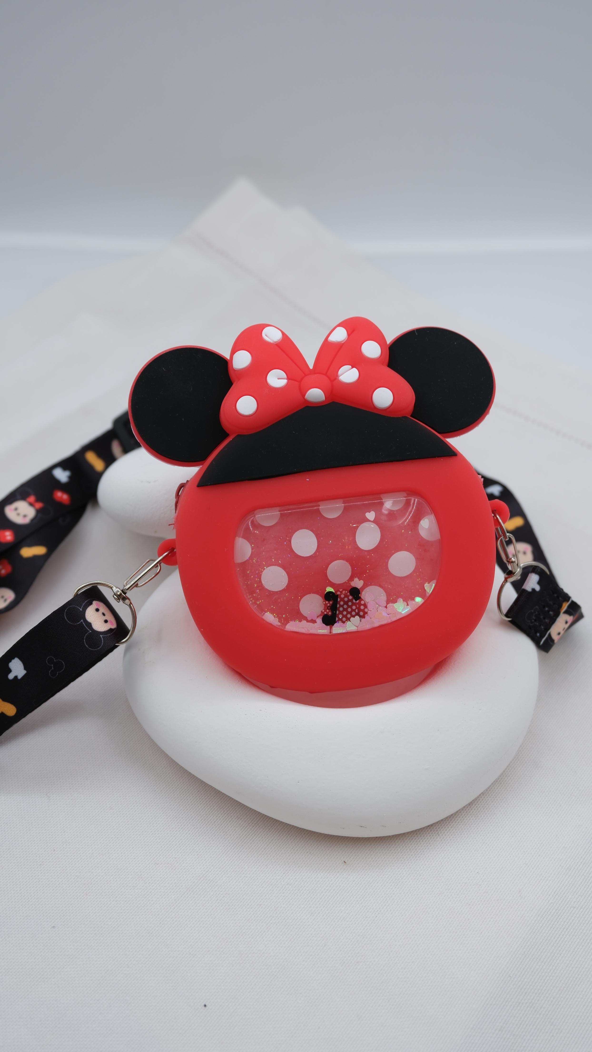 Minnie ve Mickey Mouse Temalı Çocuk Askılı Çanta