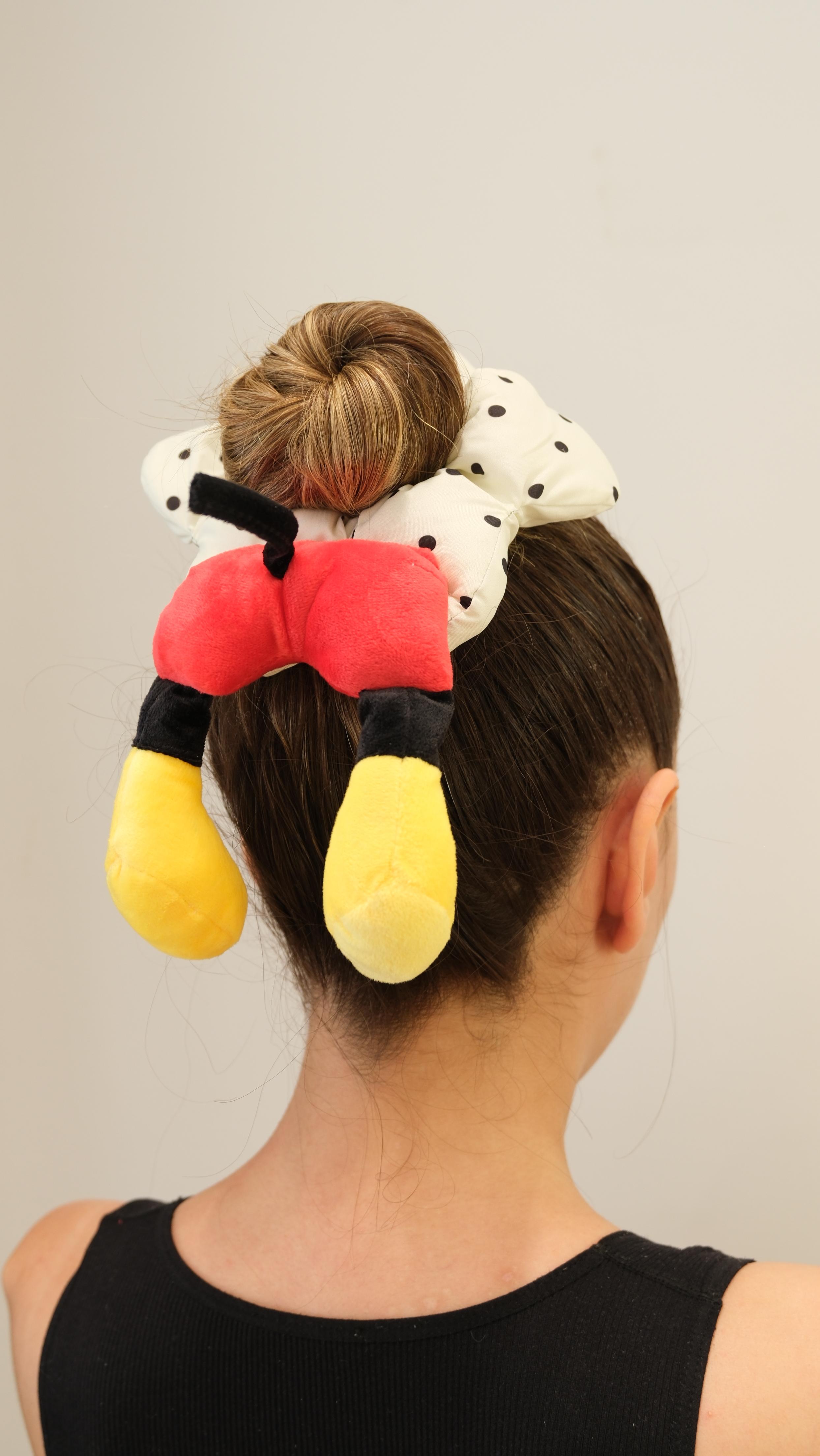 Renkli Pofuduk Mickey Lastik Toka - 3