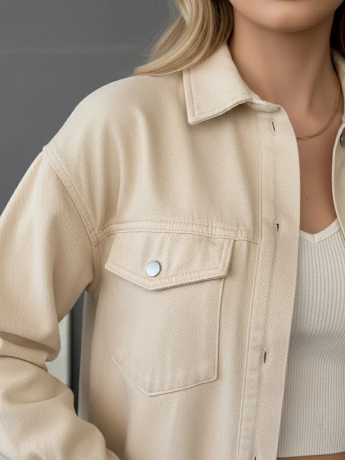 Oversize Gömlek Ceket     