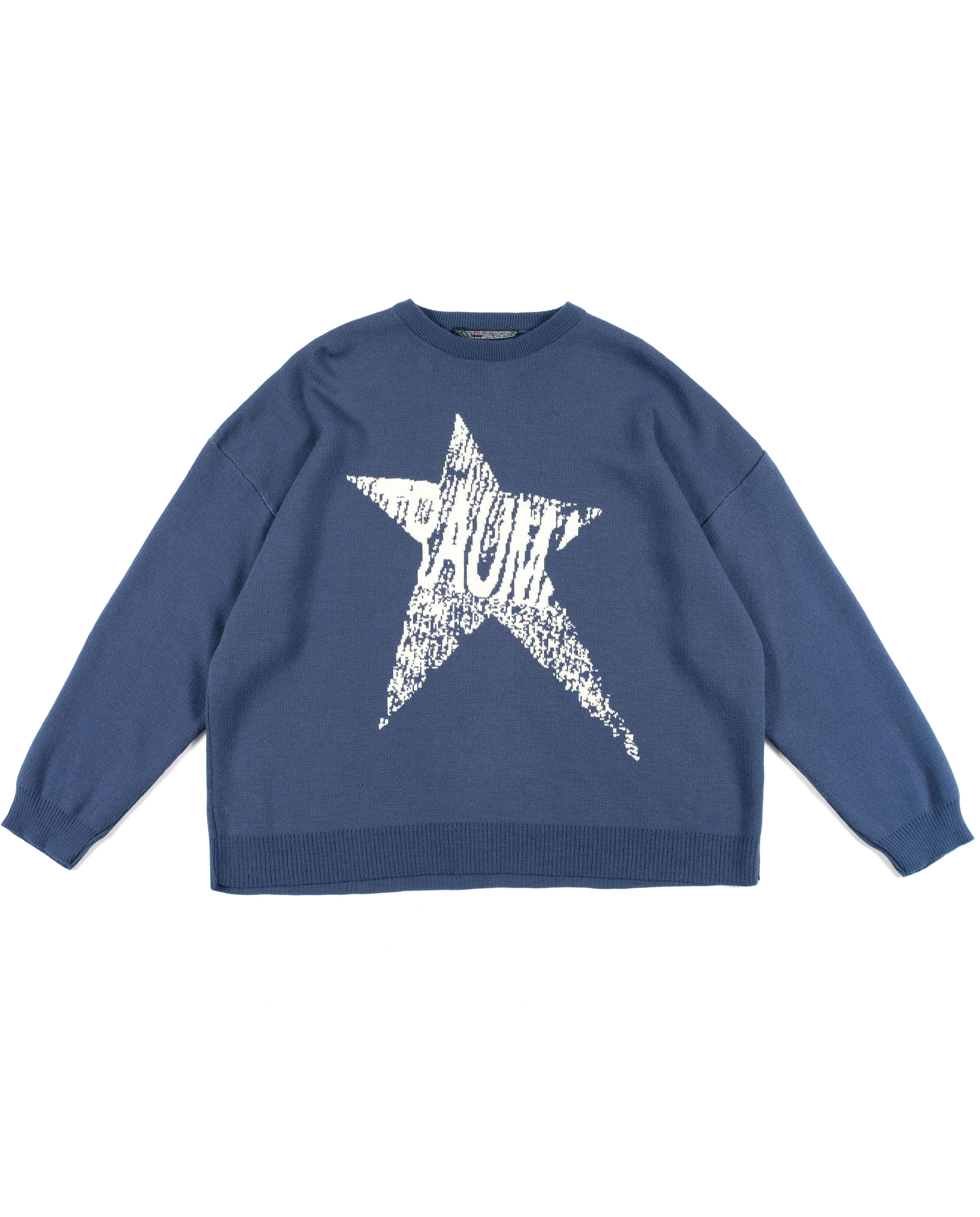 Blue Trauma Star Knit