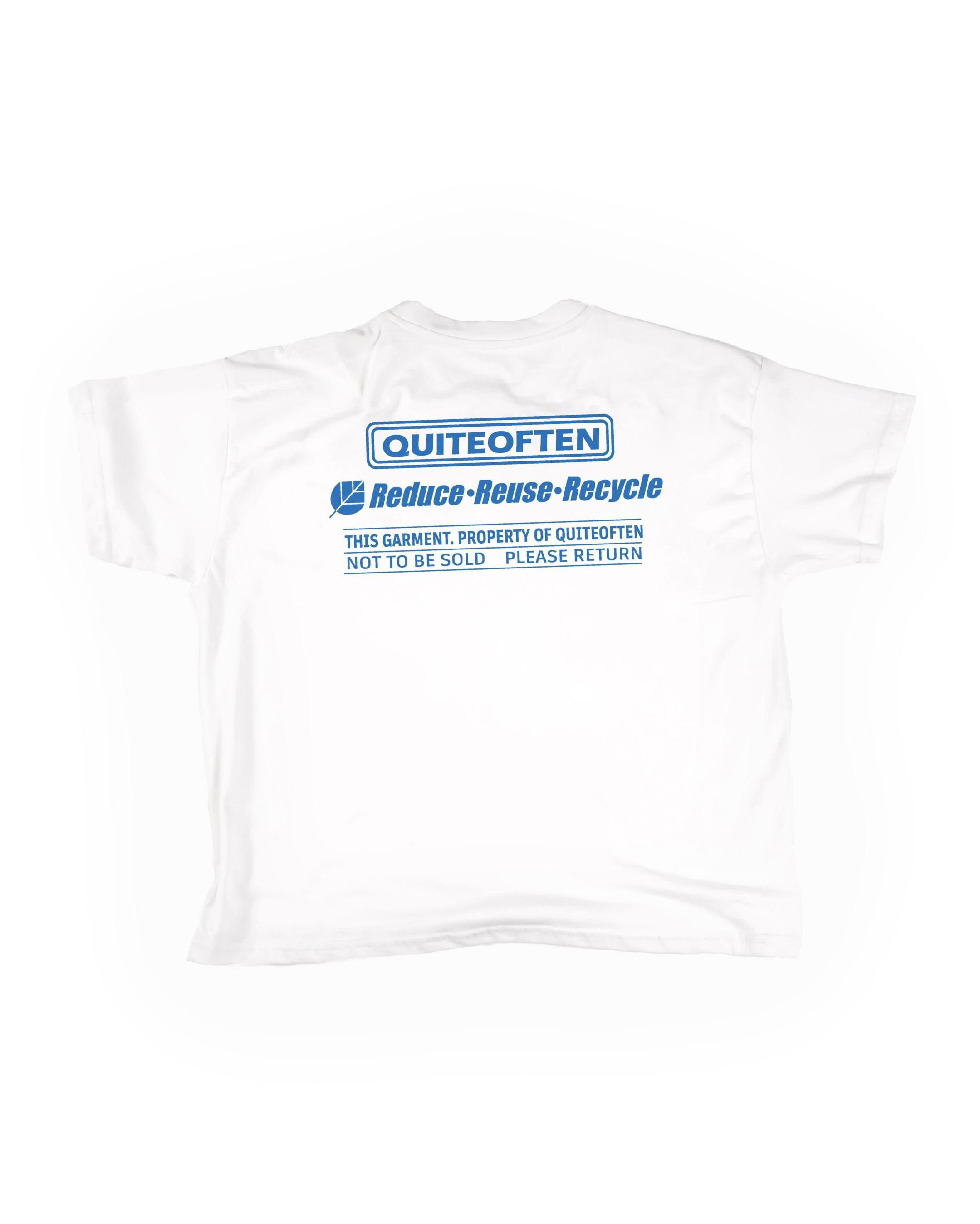 Recycle Tee White