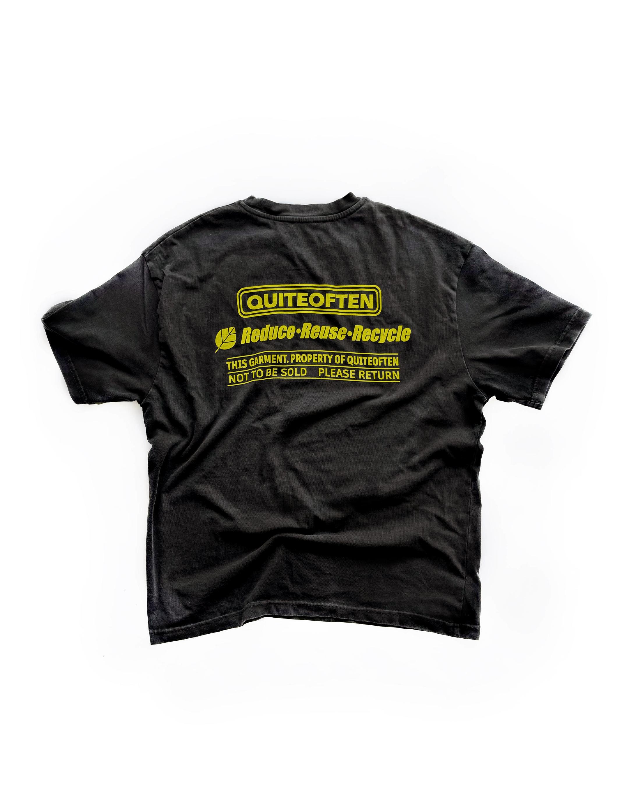 Recycle Tee Black