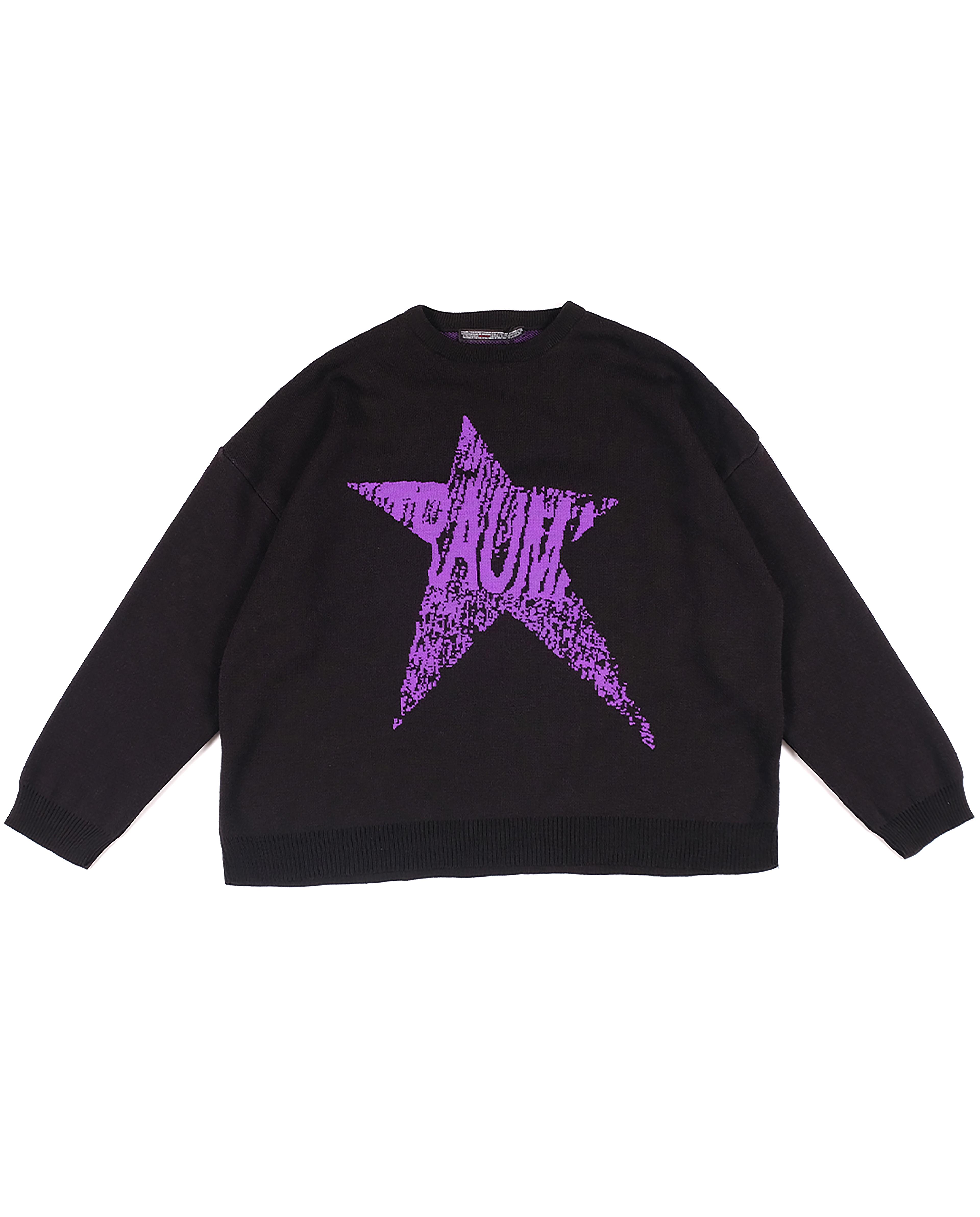 Trauma Star Knit Purple