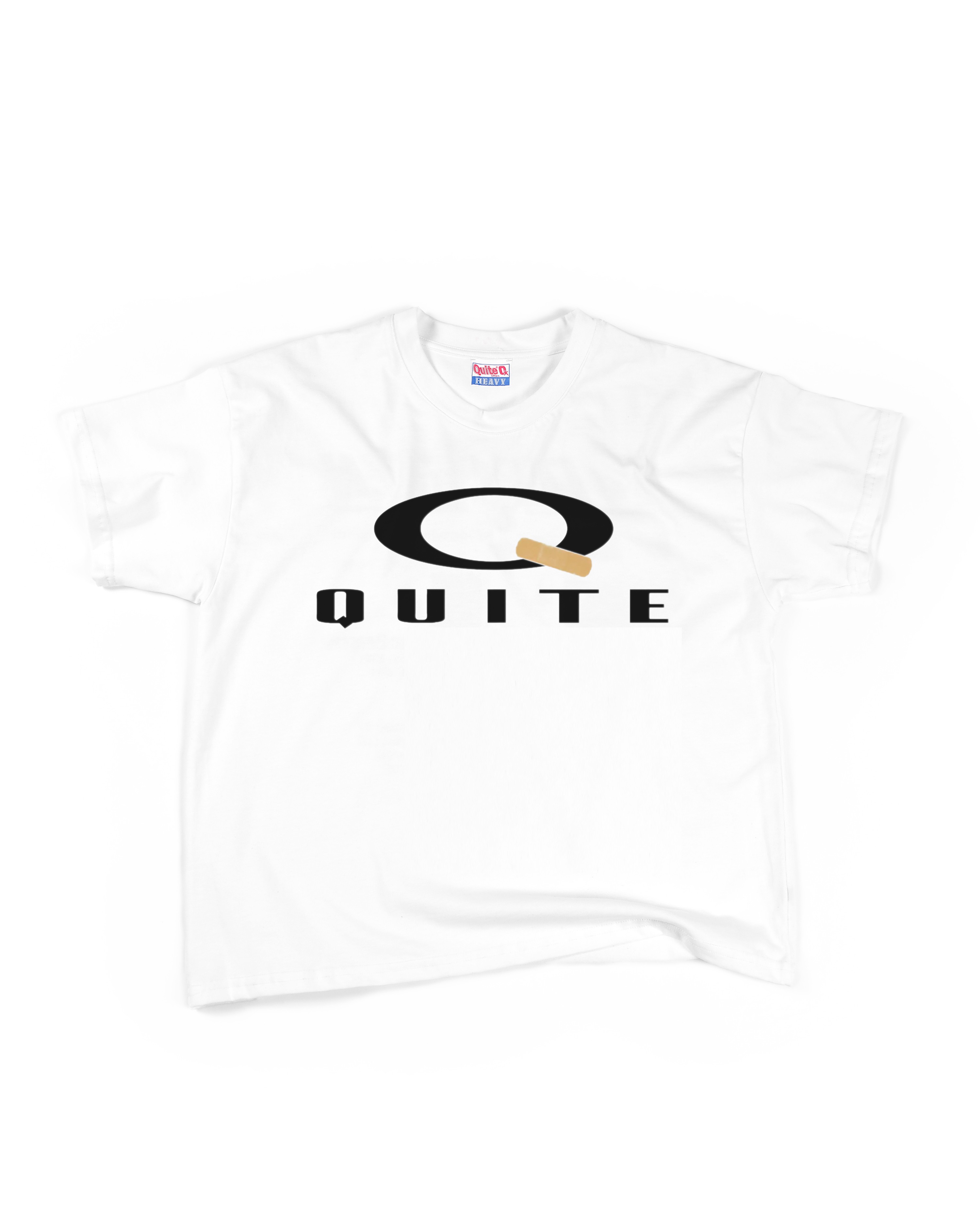 White Bootleg Logo Tee