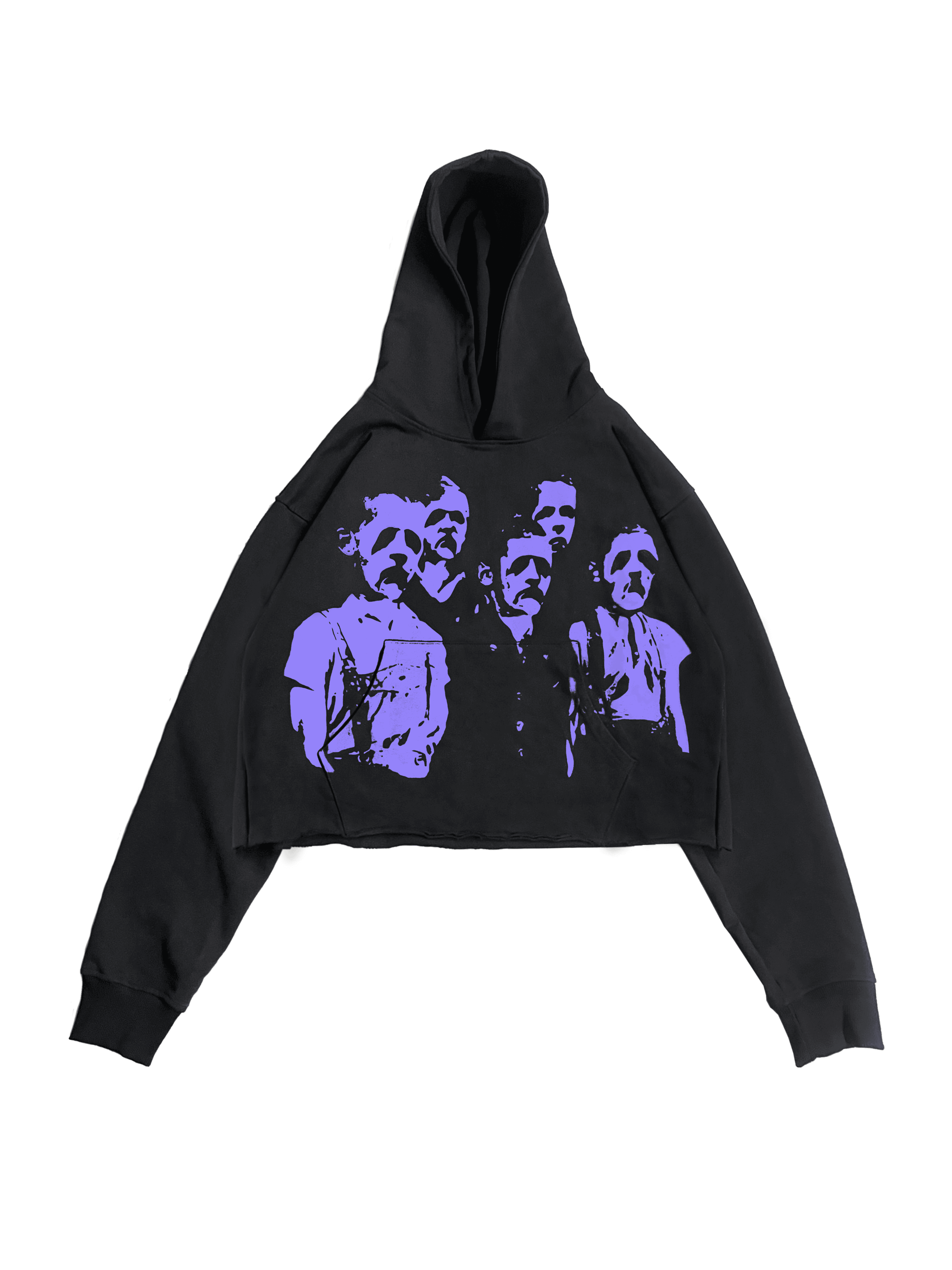 Purple Bad Friends Hoodie 