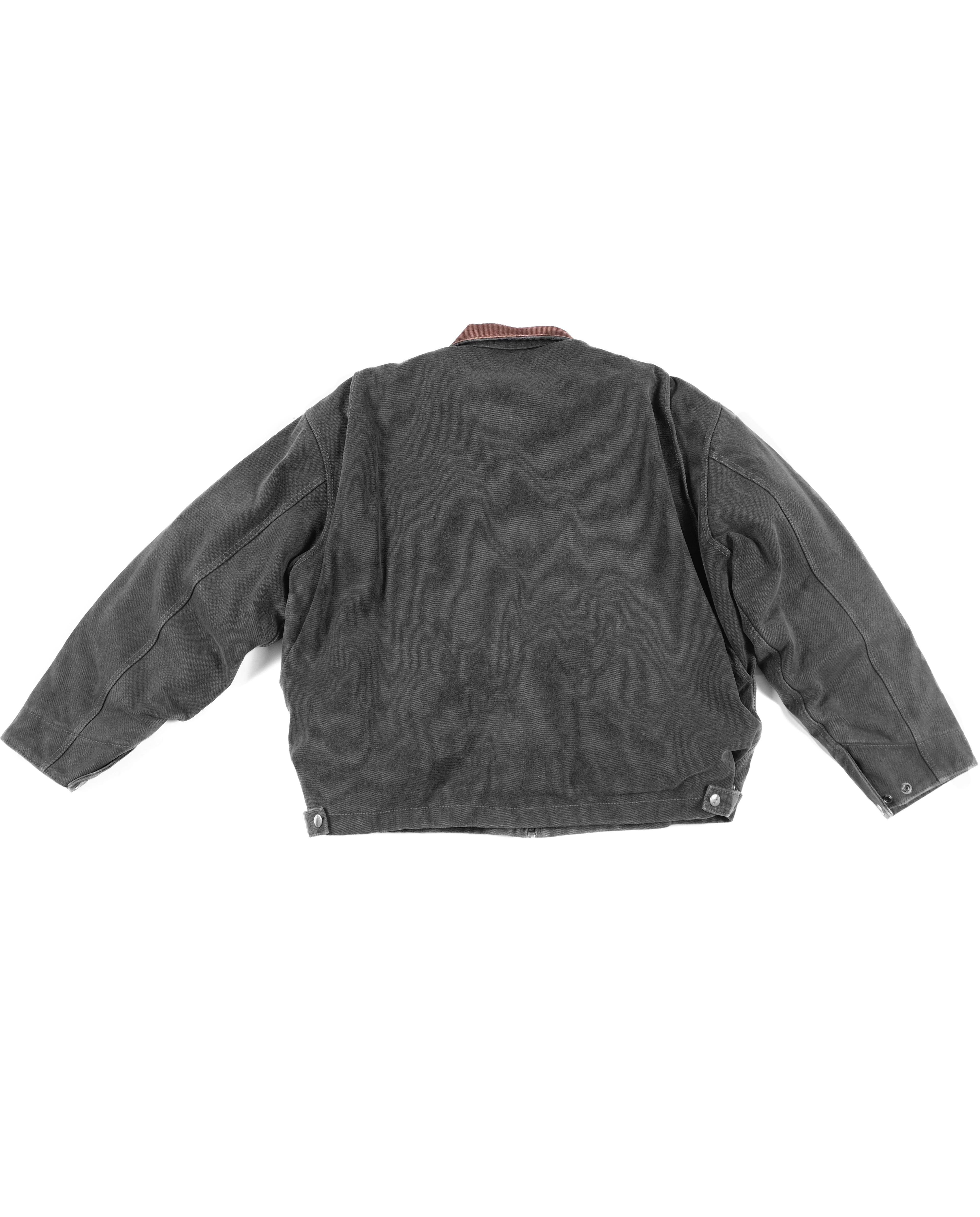 Black Canvas Work Jacket