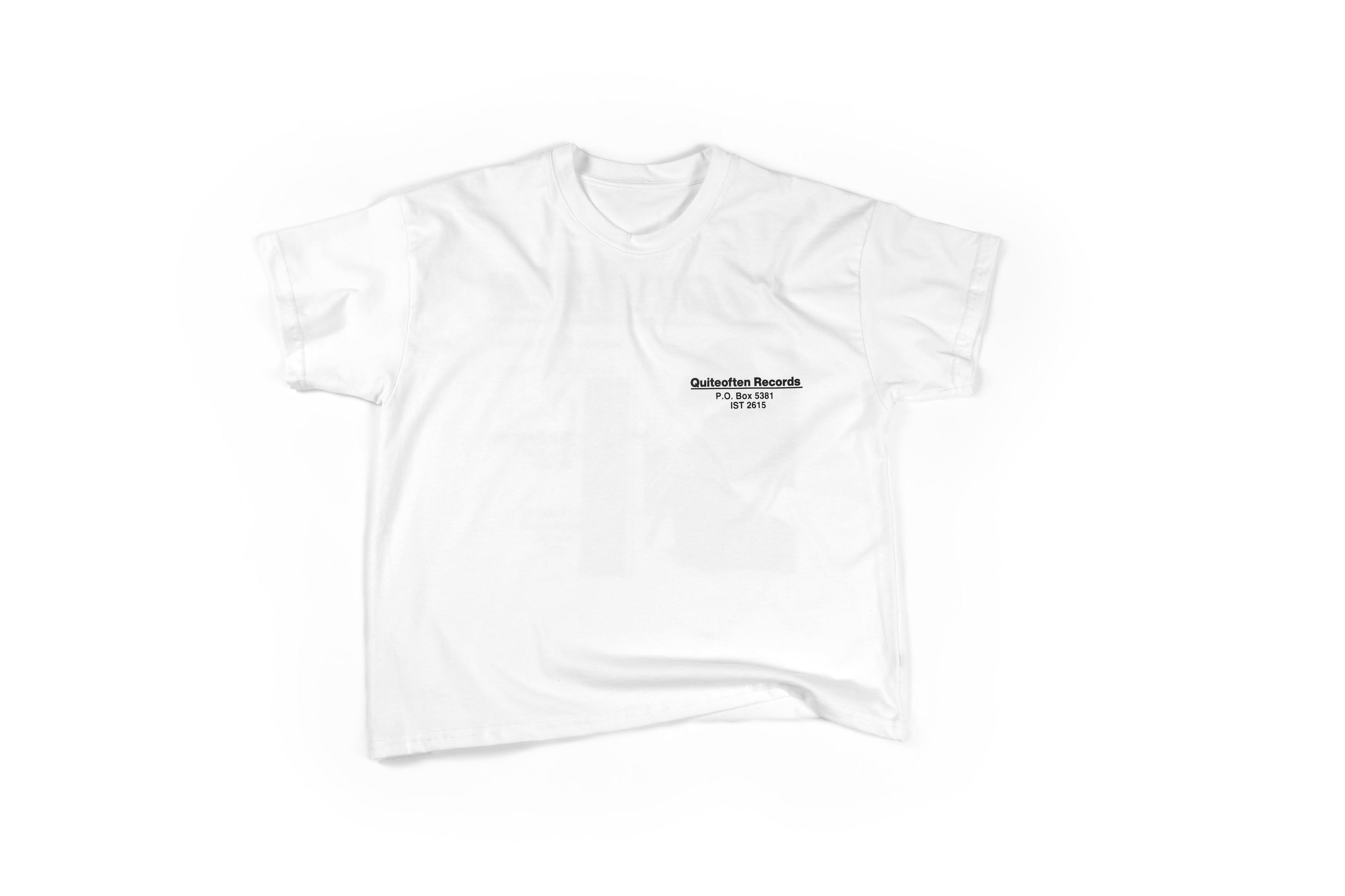 Records Tee White