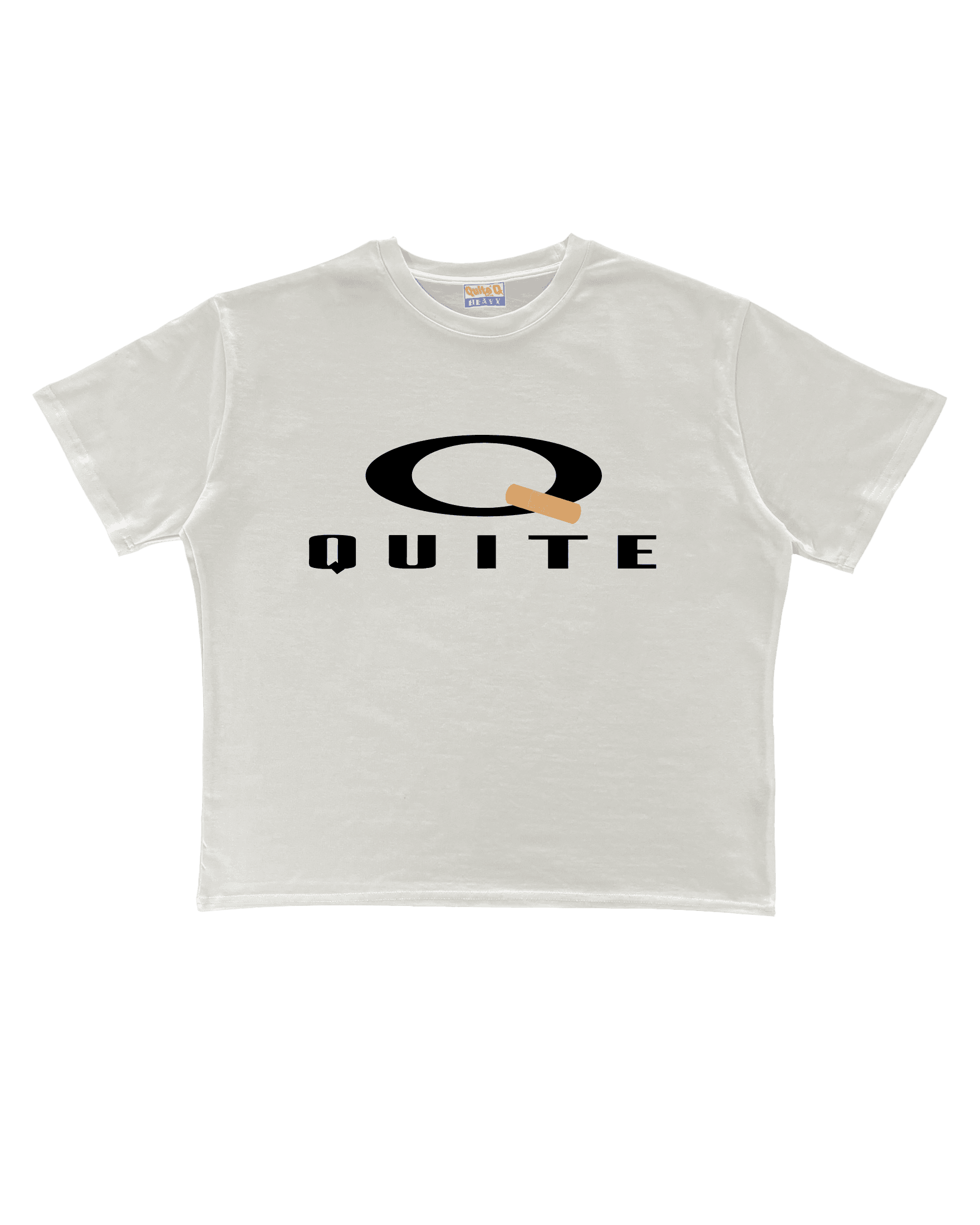 White Bootleg Logo Tee