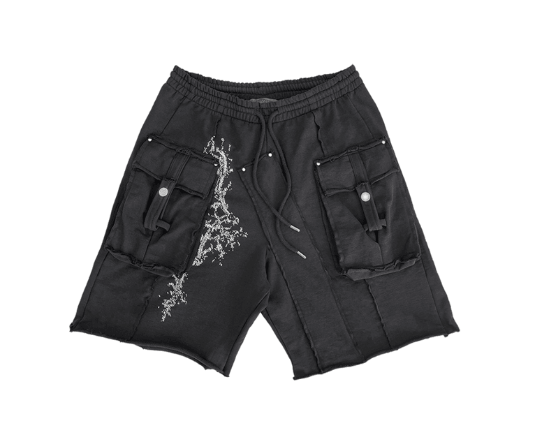 Oversized Ornamental Shorts