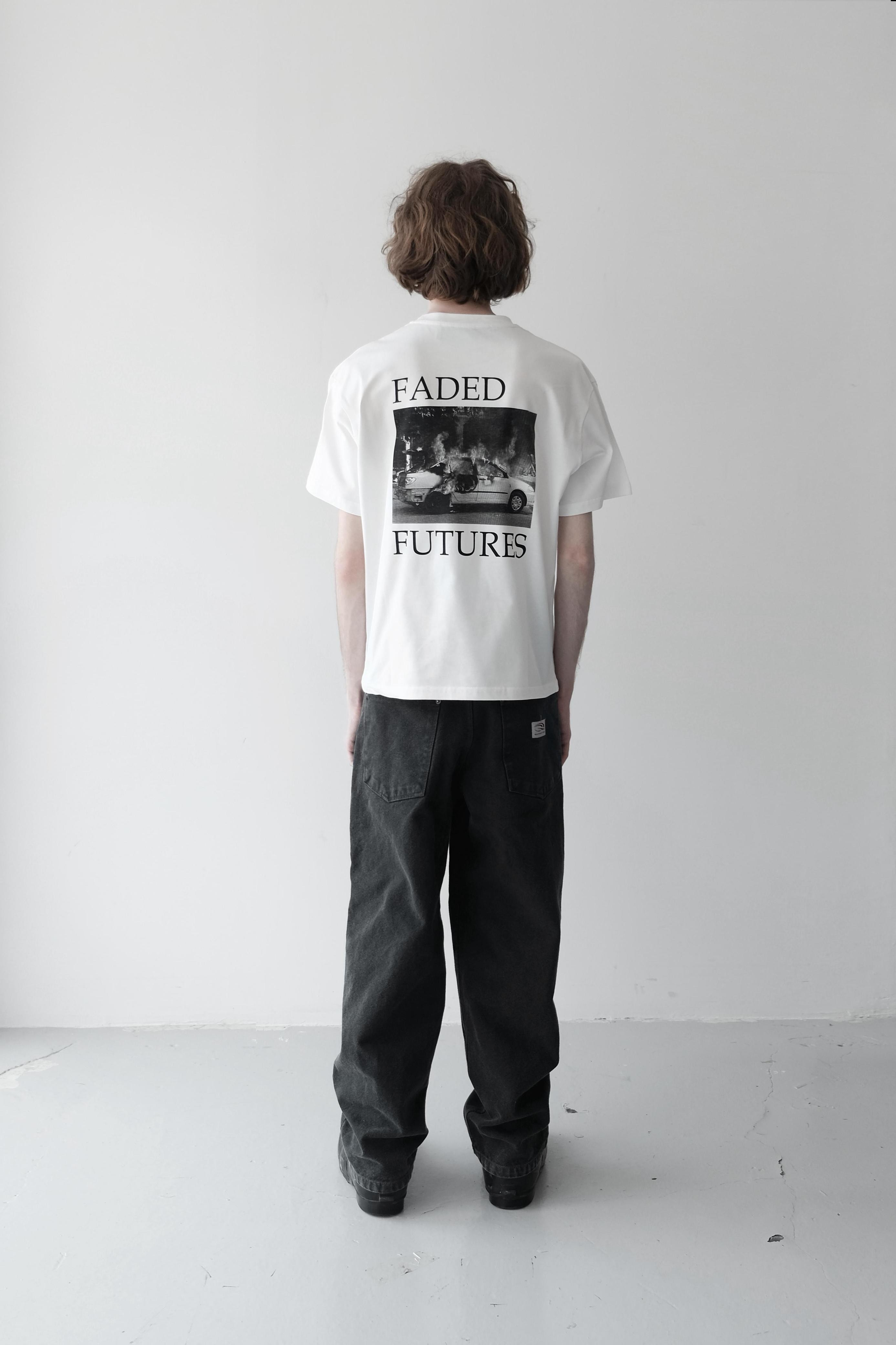Faded Futures Tee White