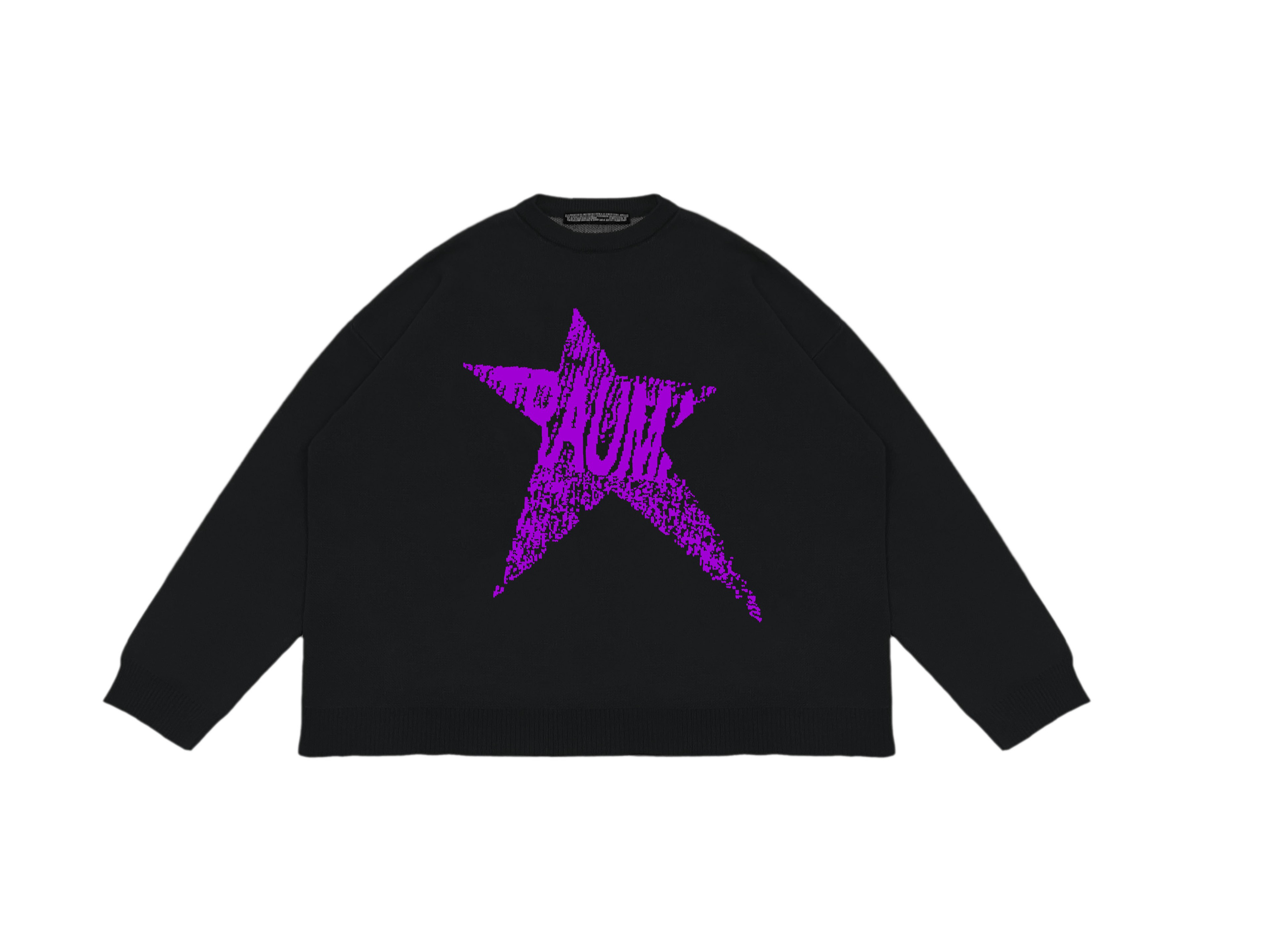 Trauma Star Knit Purple