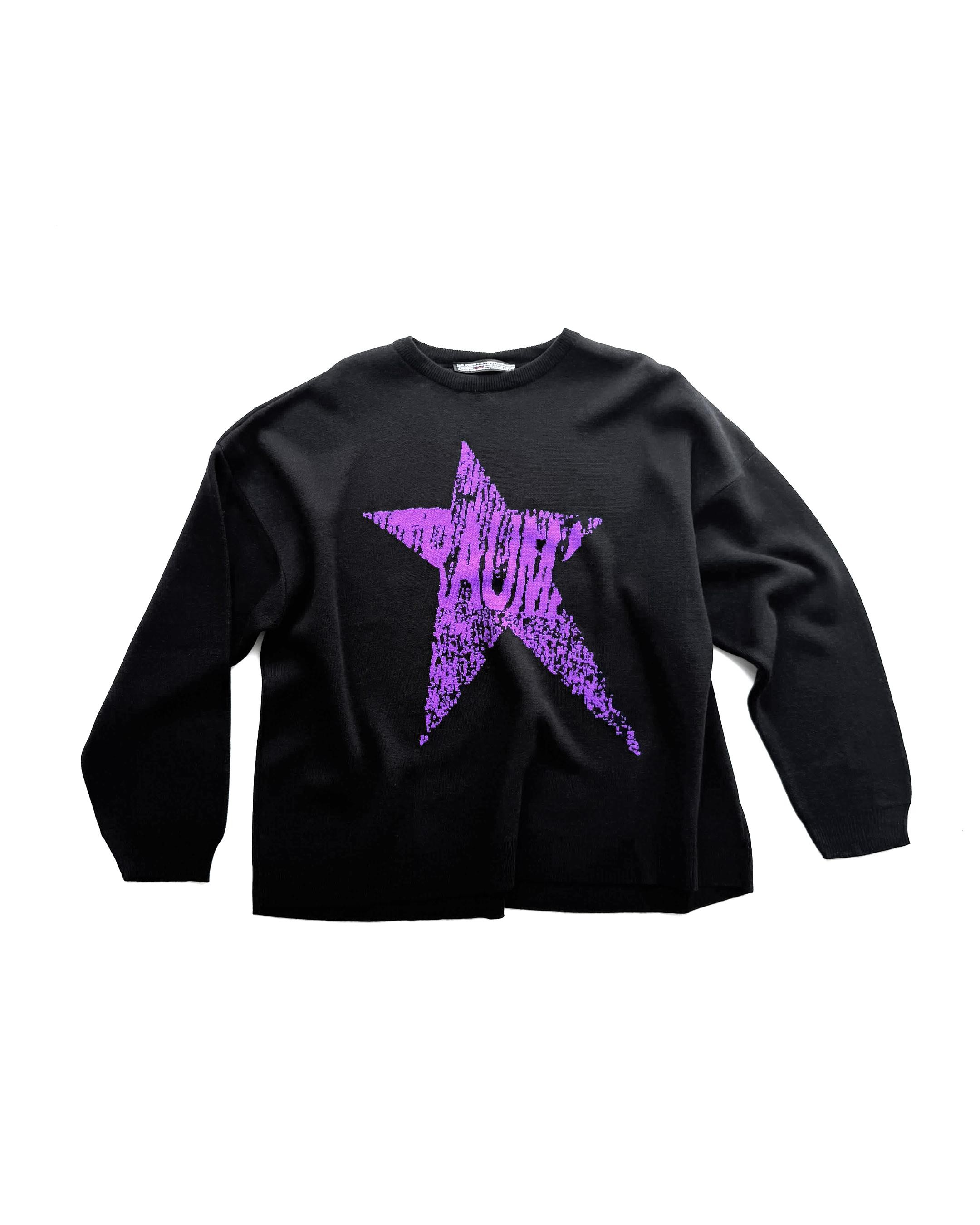 Trauma Star Knit Purple
