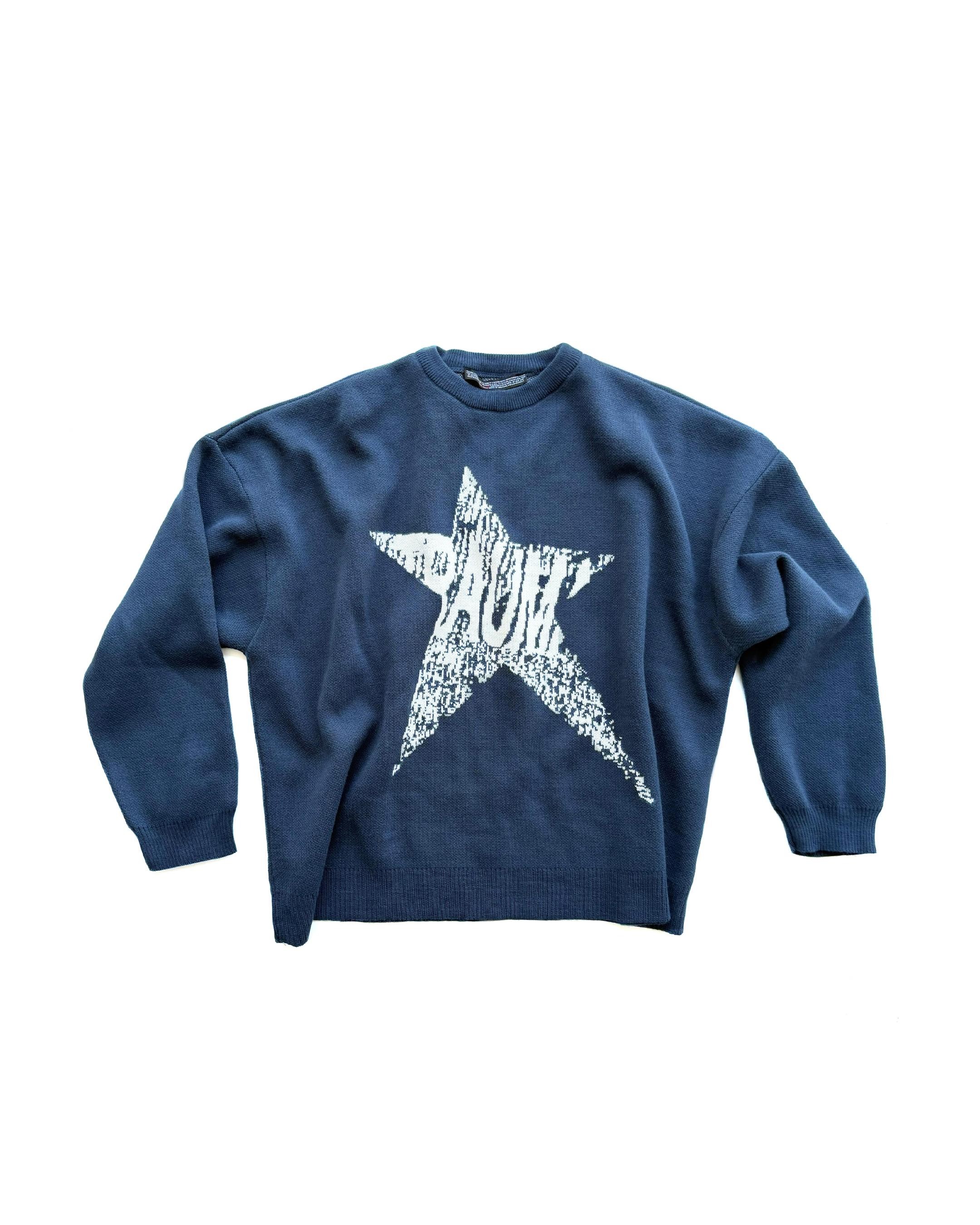 Blue Trauma Star Knit