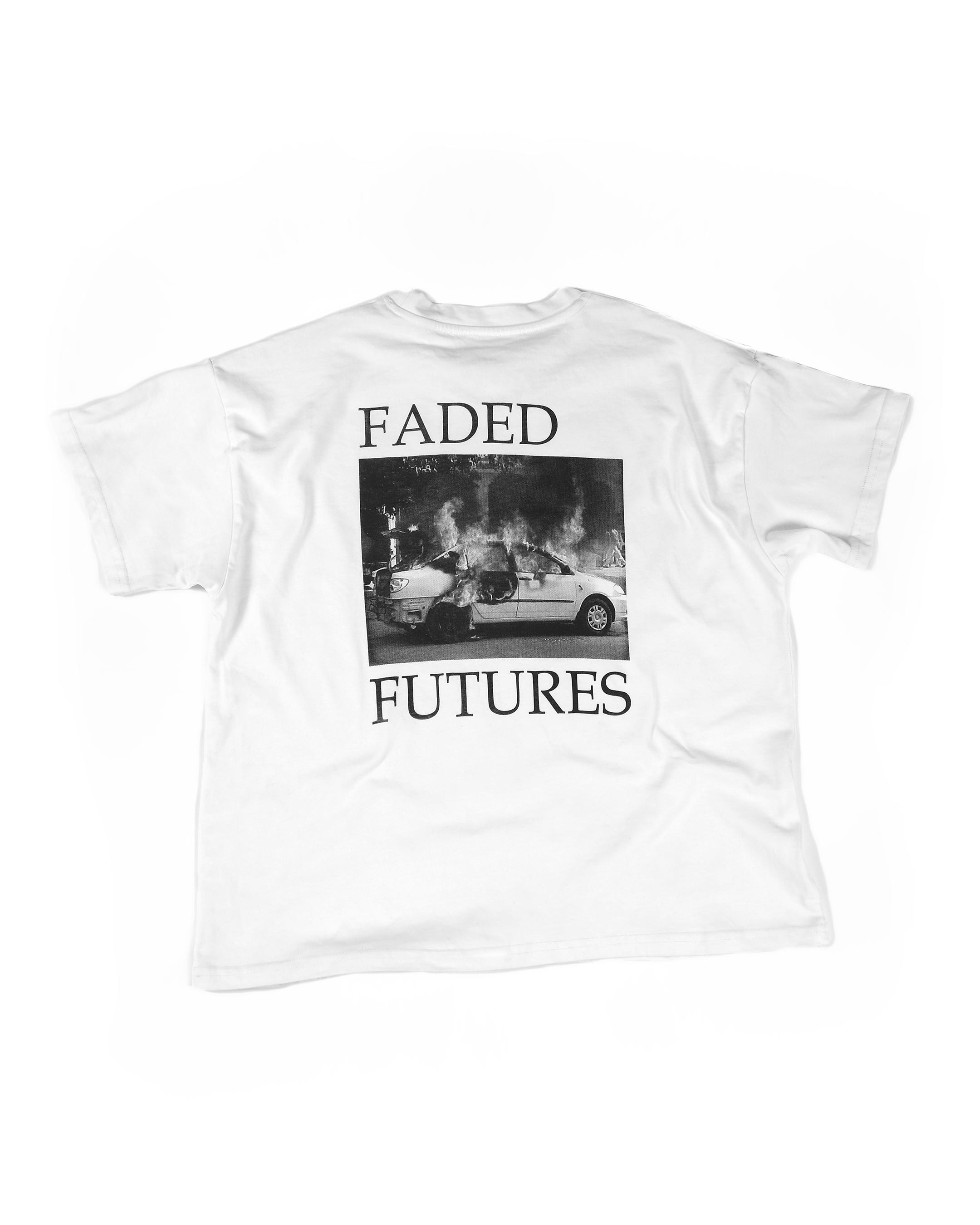 Faded Futures Tee White
