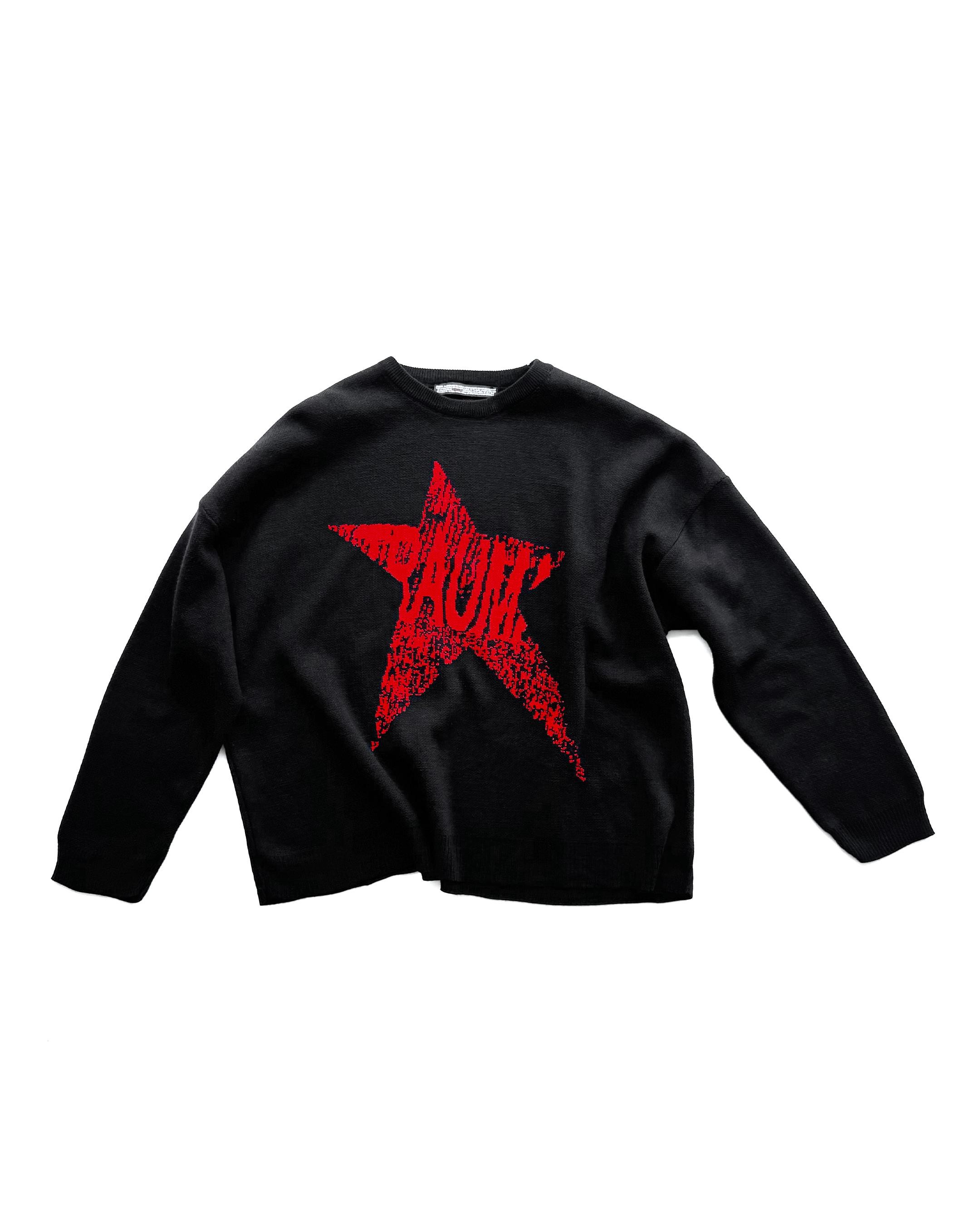 Trauma Star Knit Red