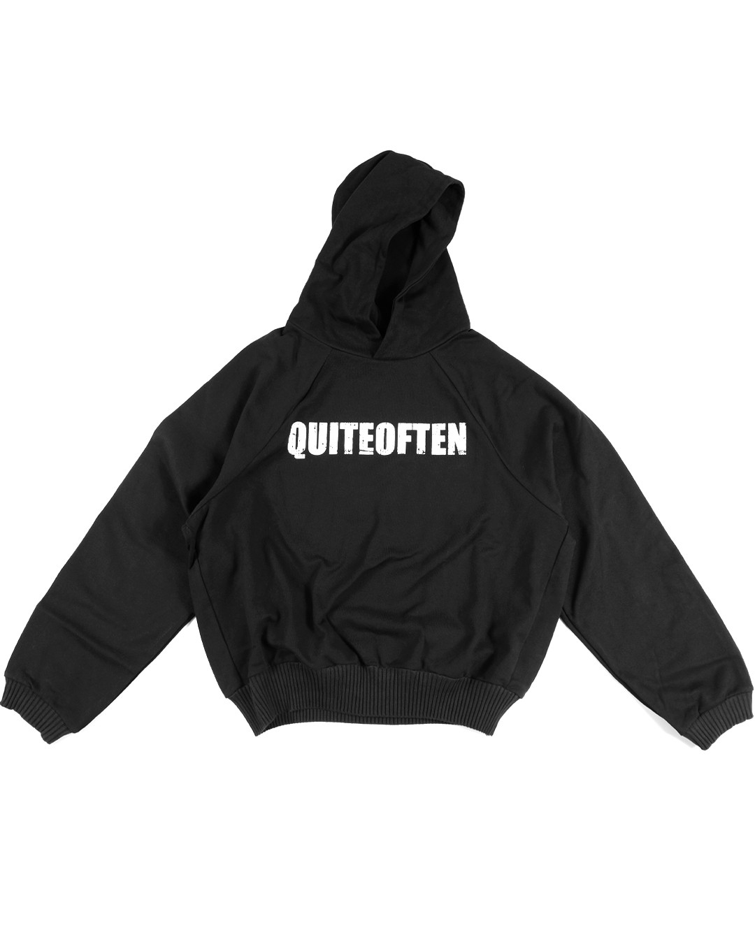  Black Logo Hoodie 