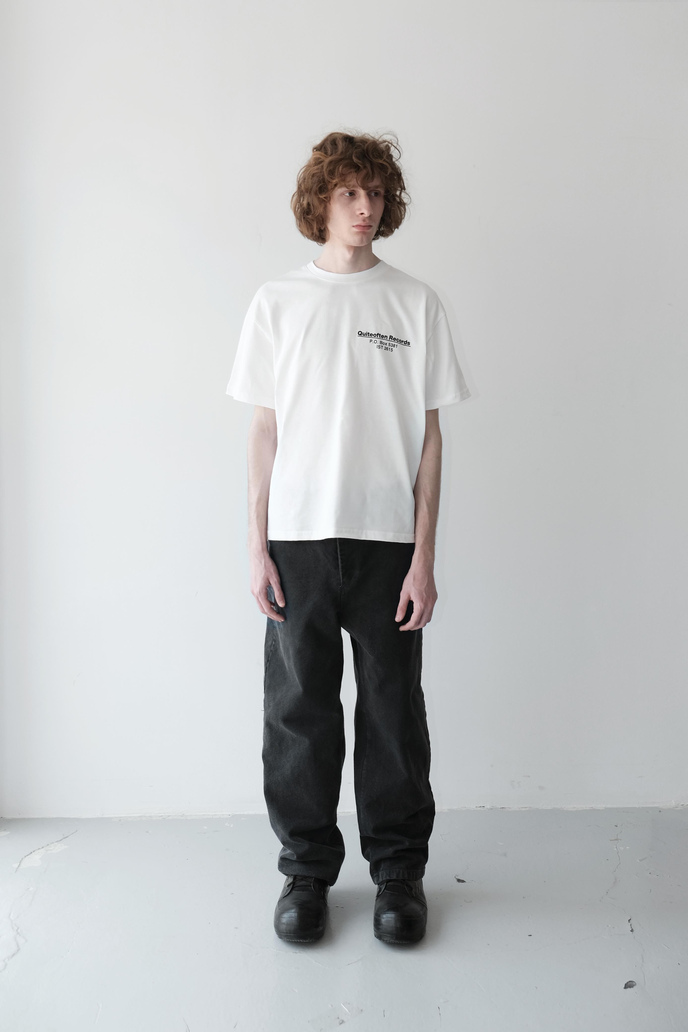 Records Tee White