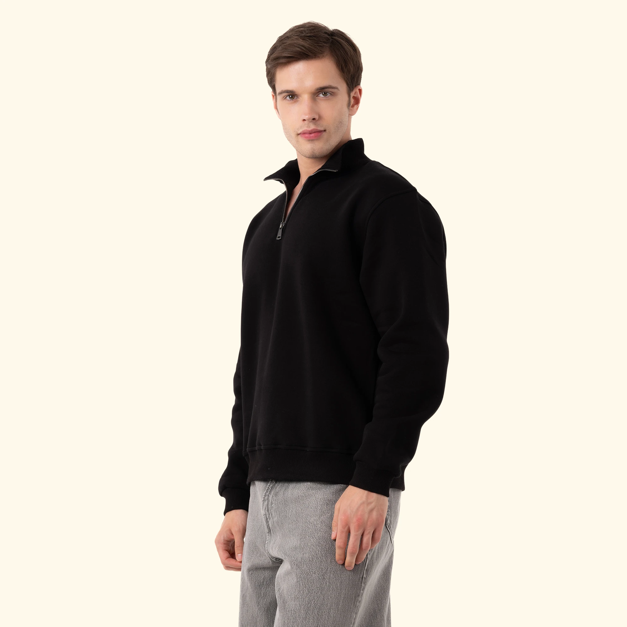 Half-Zip Sweatshirt