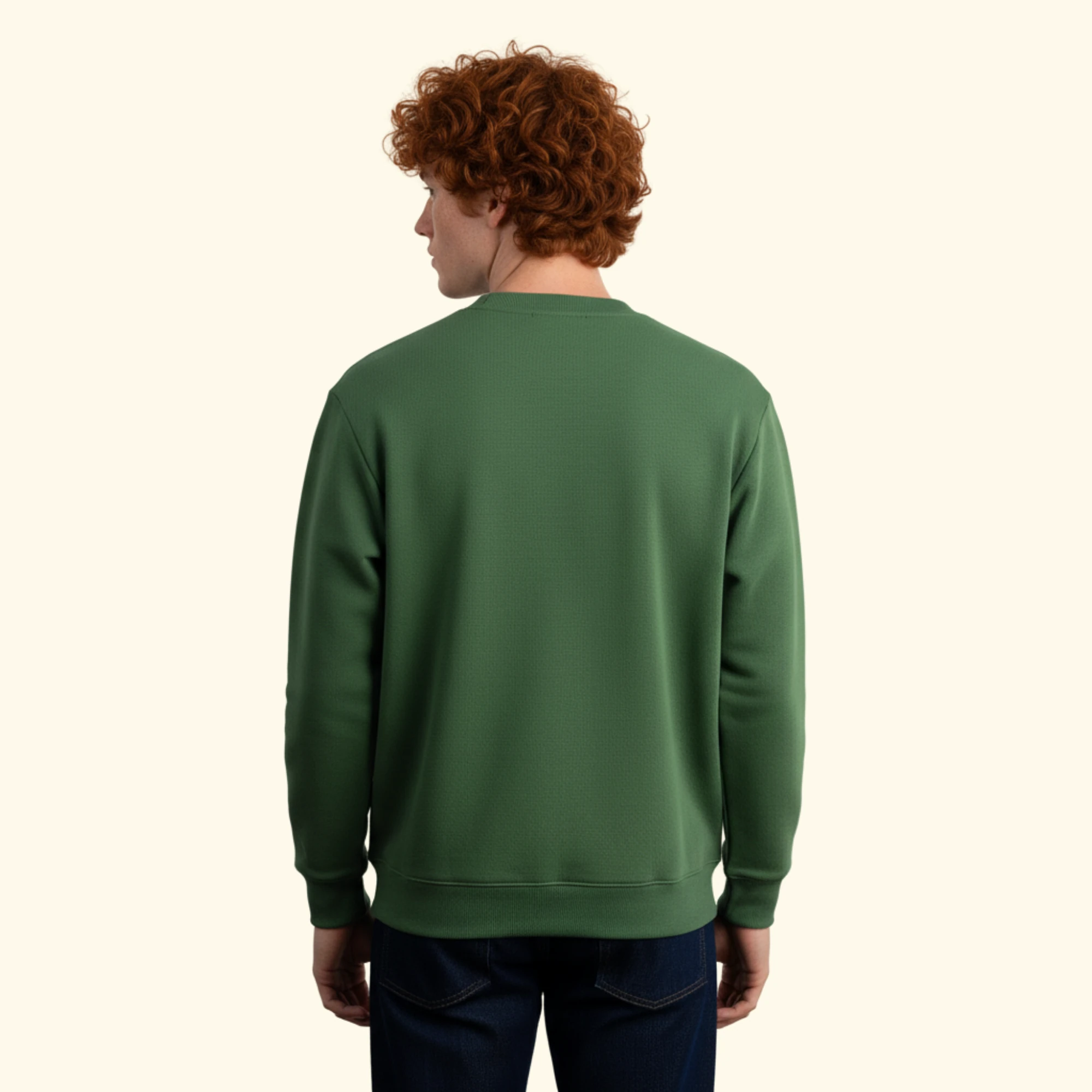 Arma Basic Regular Yeşil Sweatshirt