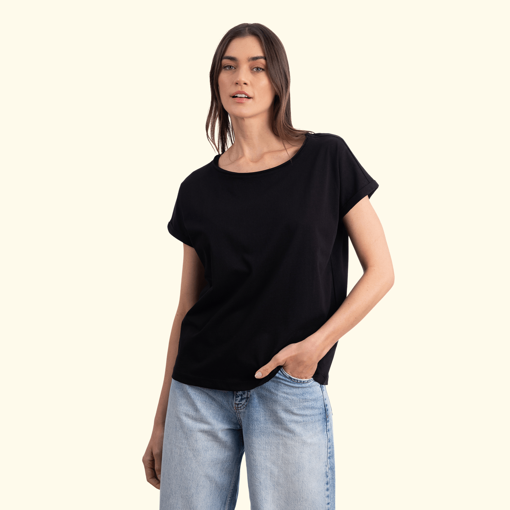 Basic Regular Yarasa Kol T-Shirt