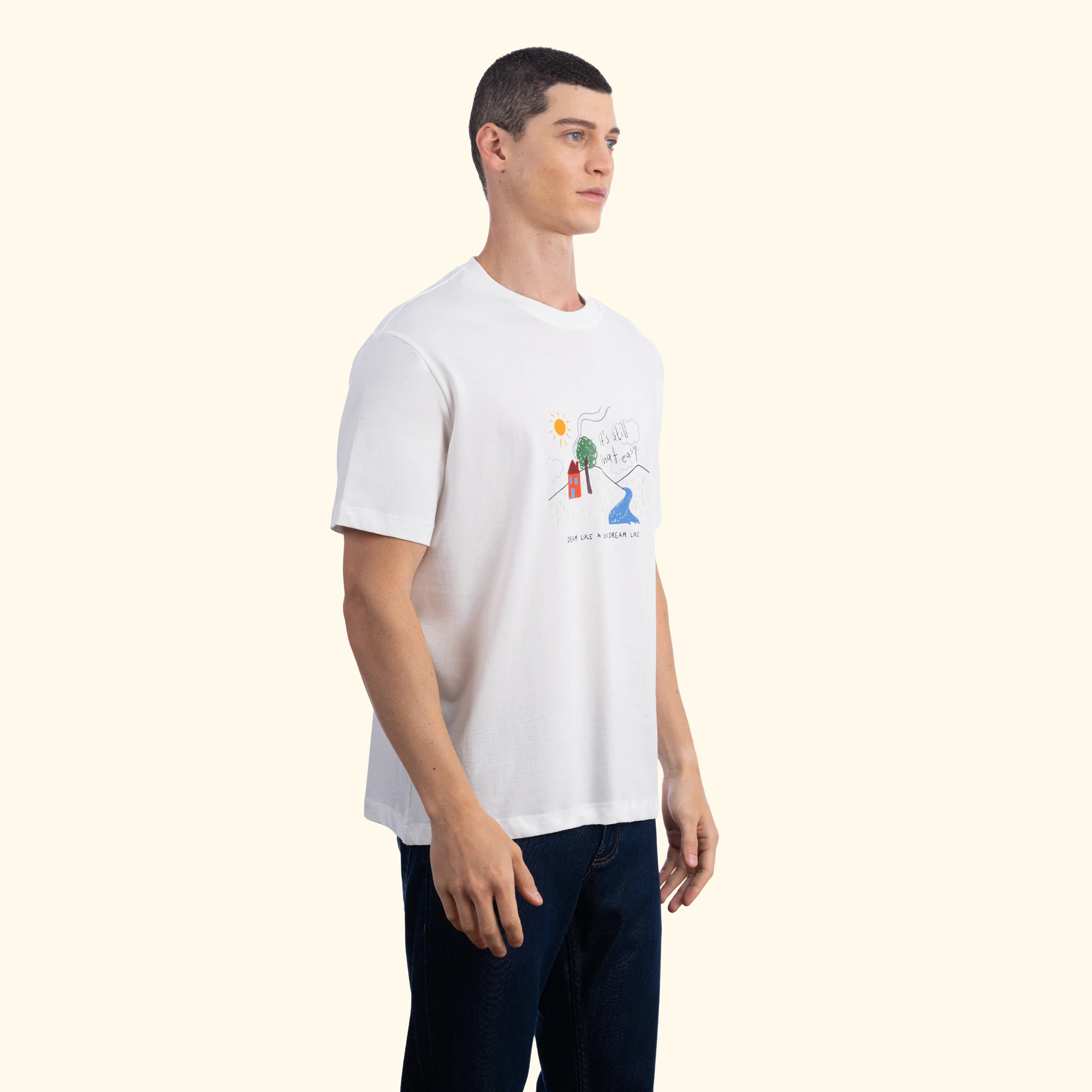 House Regular Ekru T-Shirt