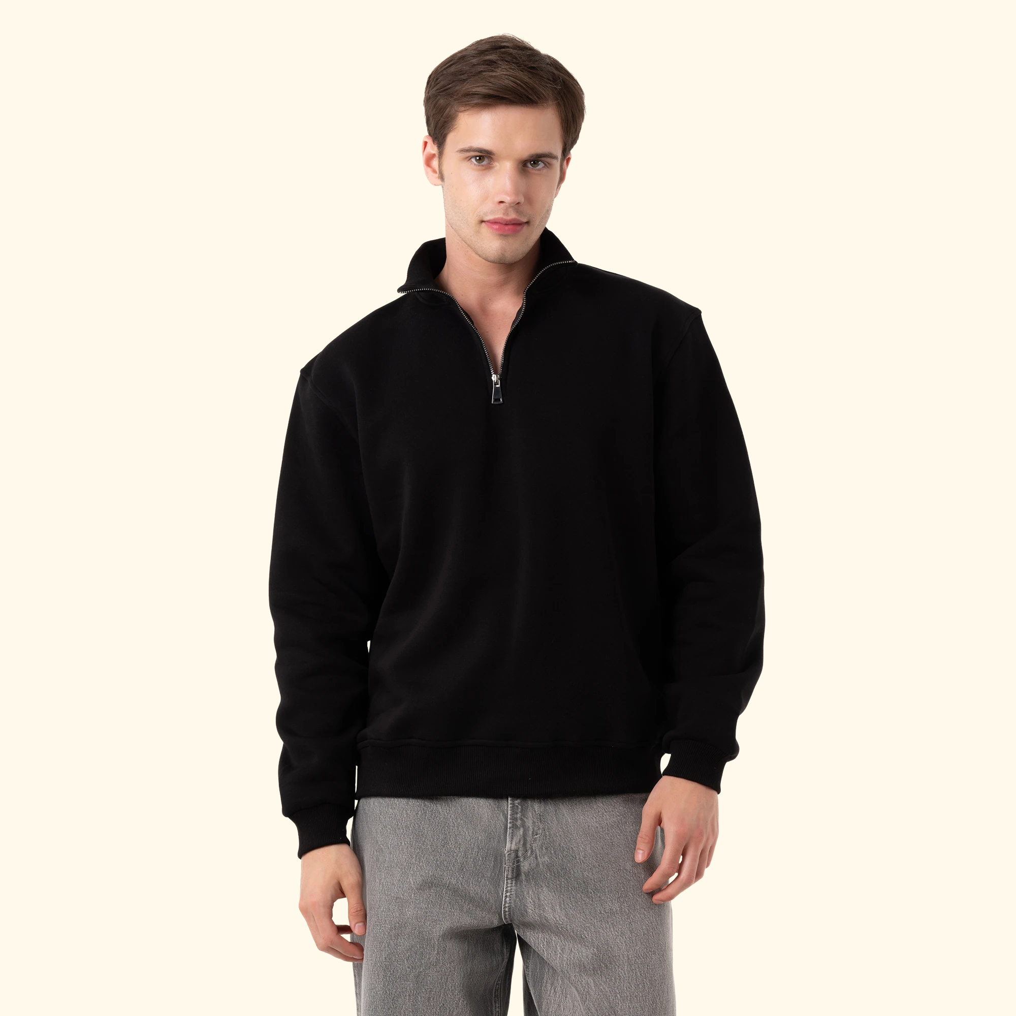 Half-Zip Sweatshirt