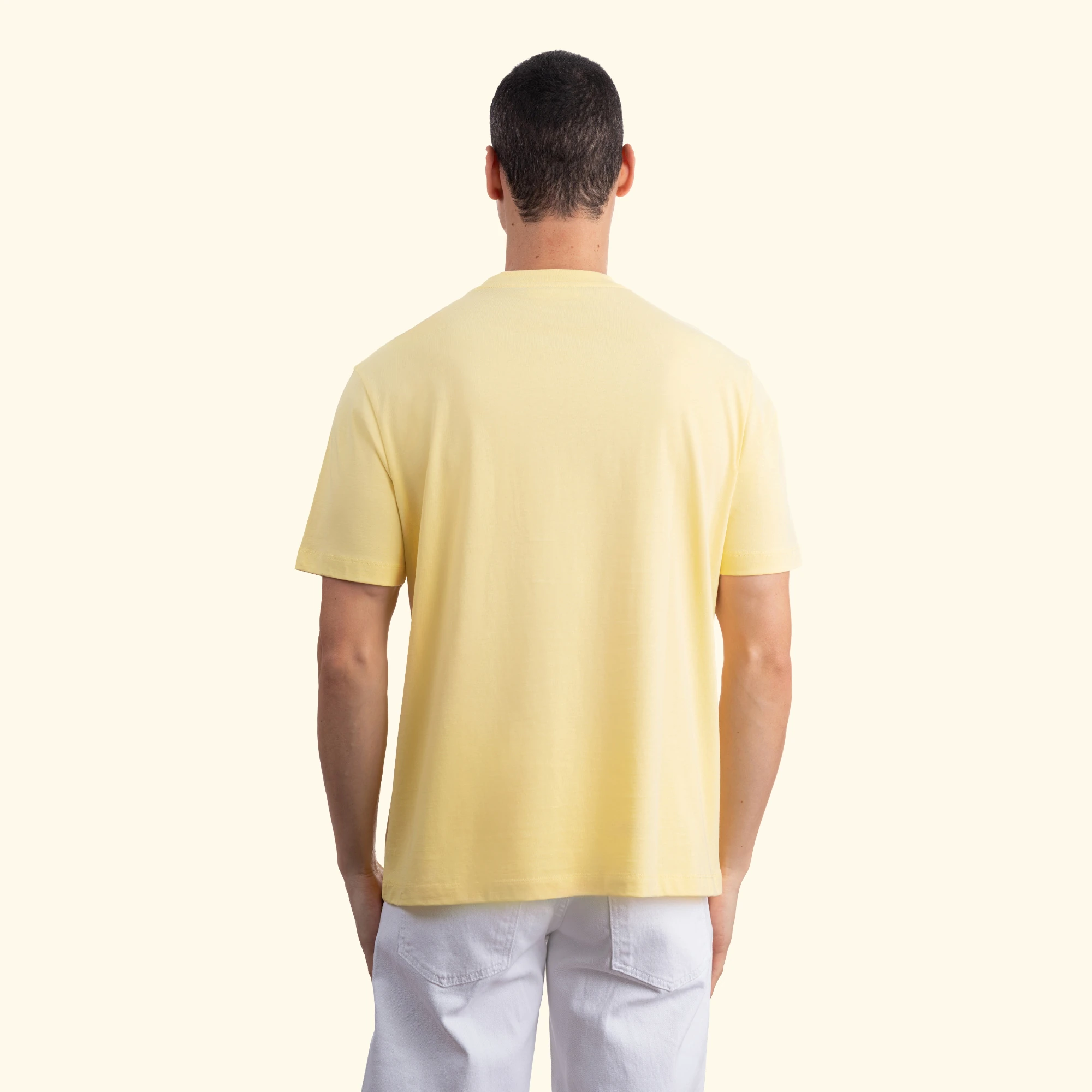 Frame Regular Yellow T-Shirt
