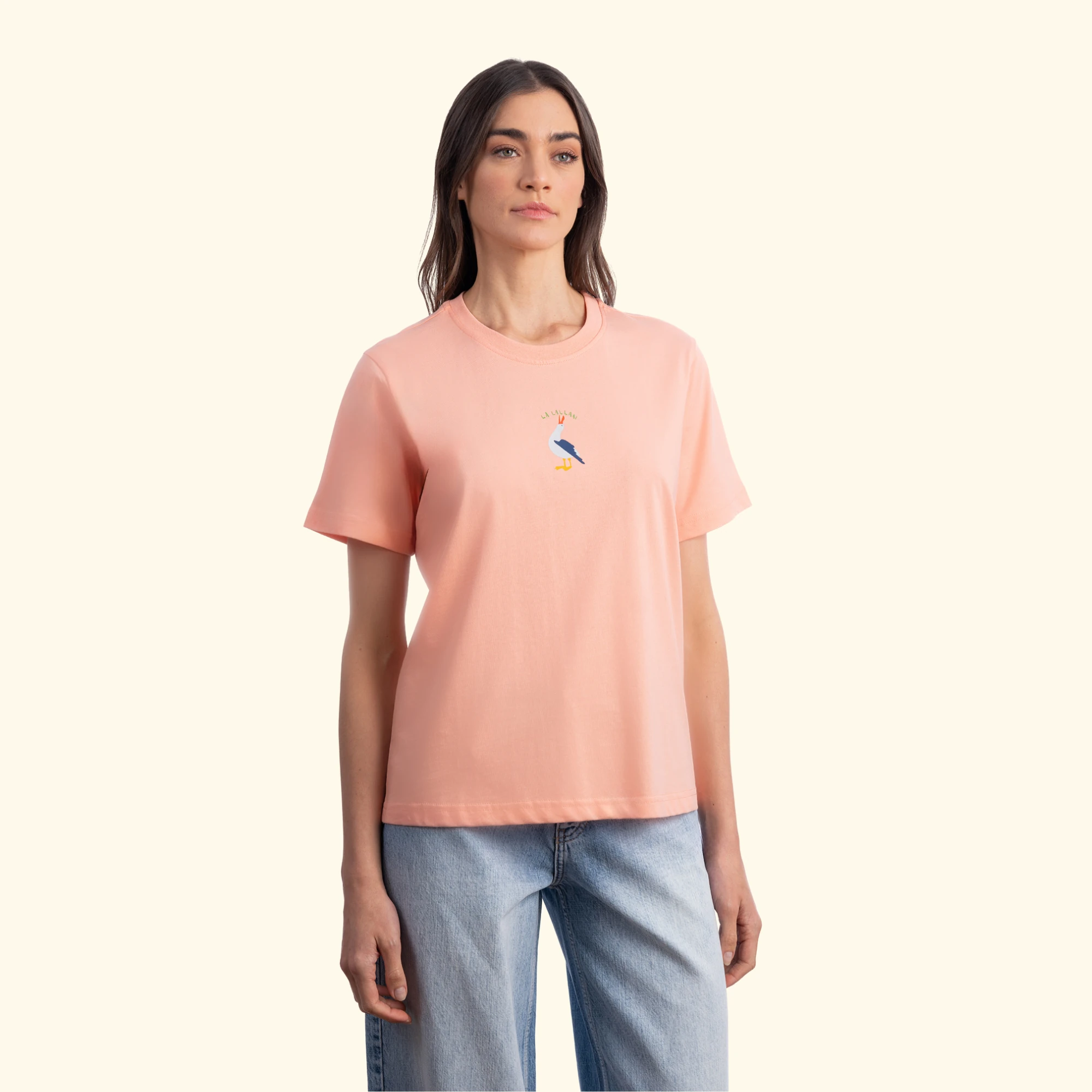 Lalala Regular Somon T-Shirt