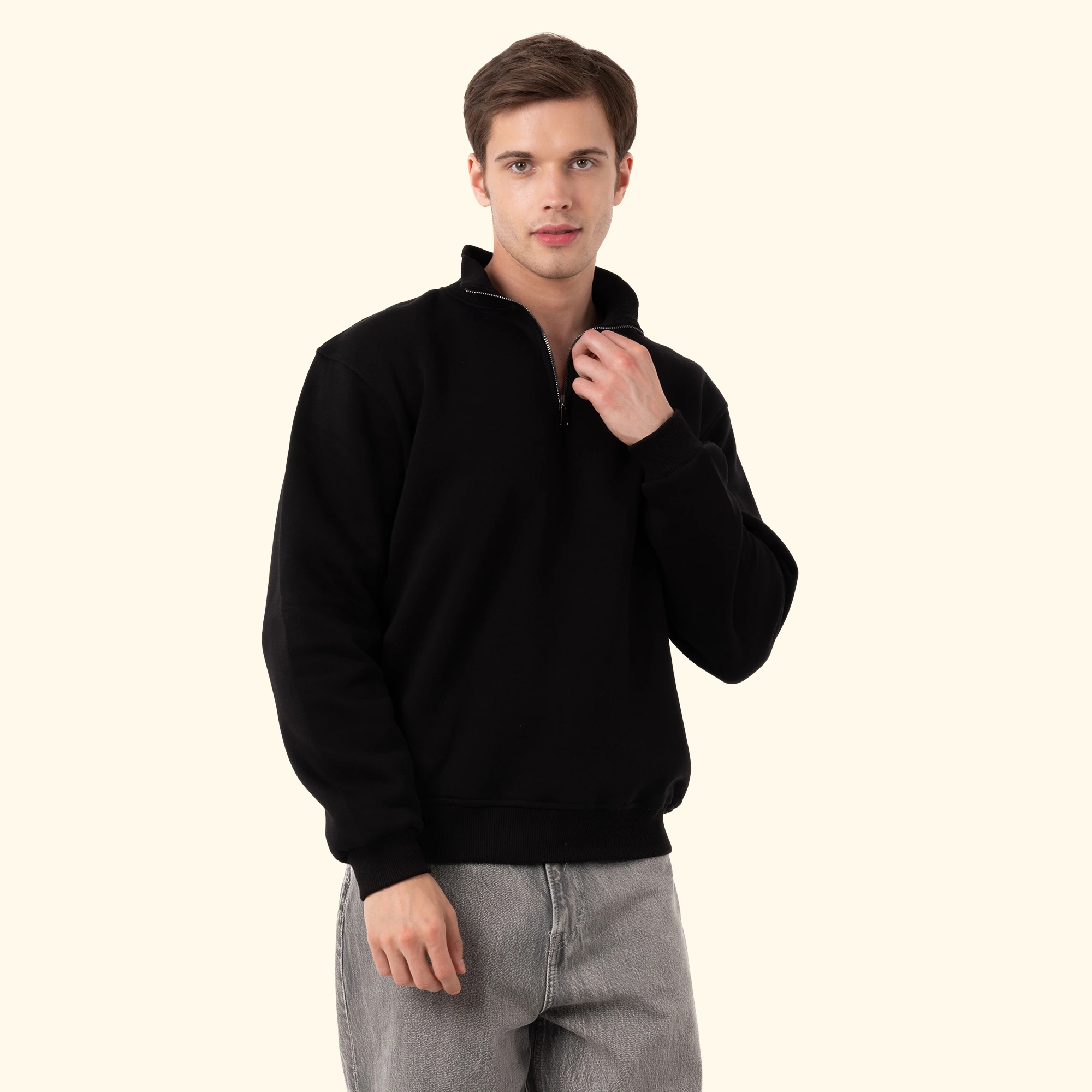 Half-Zip Sweatshirt