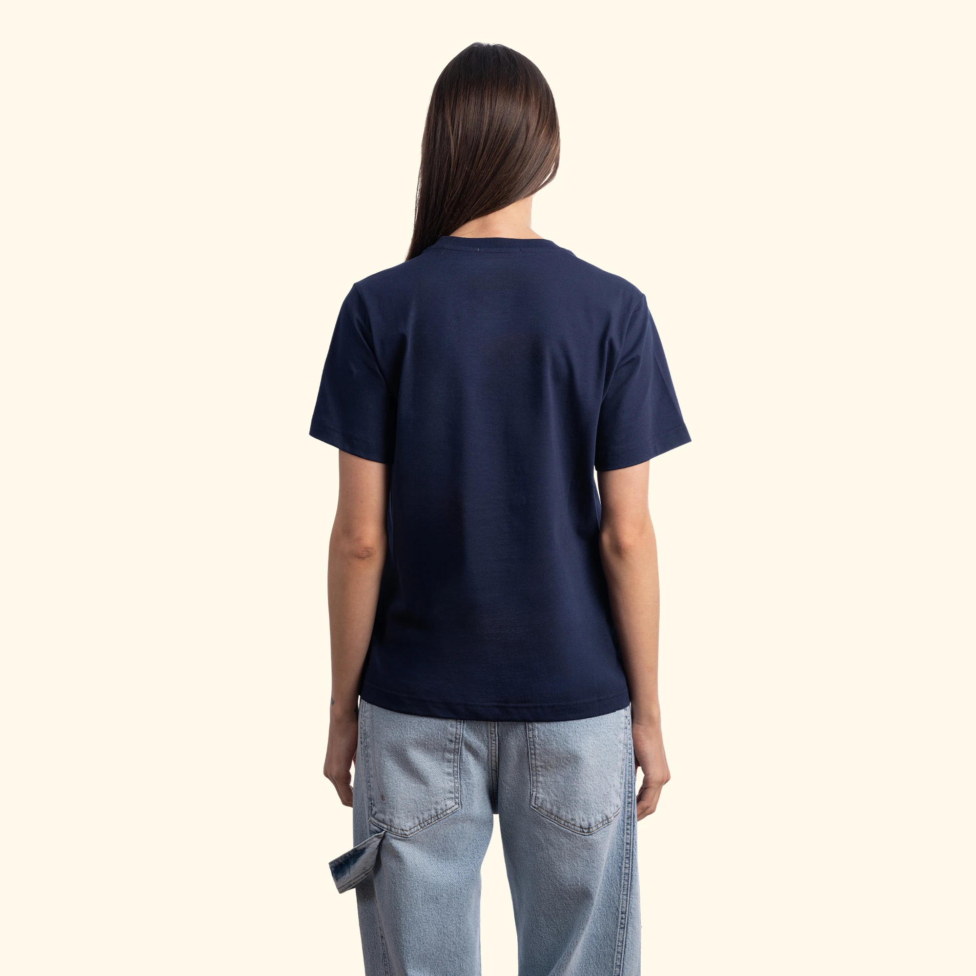 Snail Regular Lacivert T-Shirt