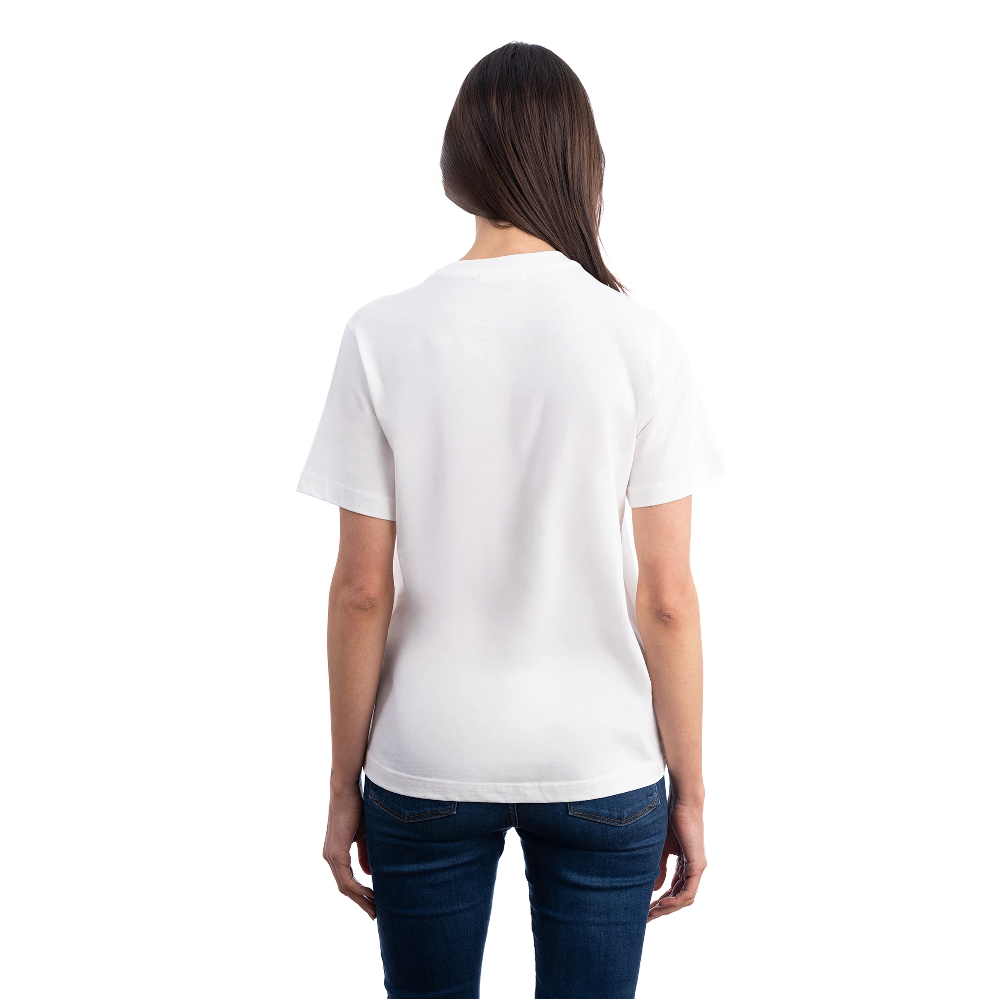 Lekeler Serisi Hugging Regular Ekru T-Shirt